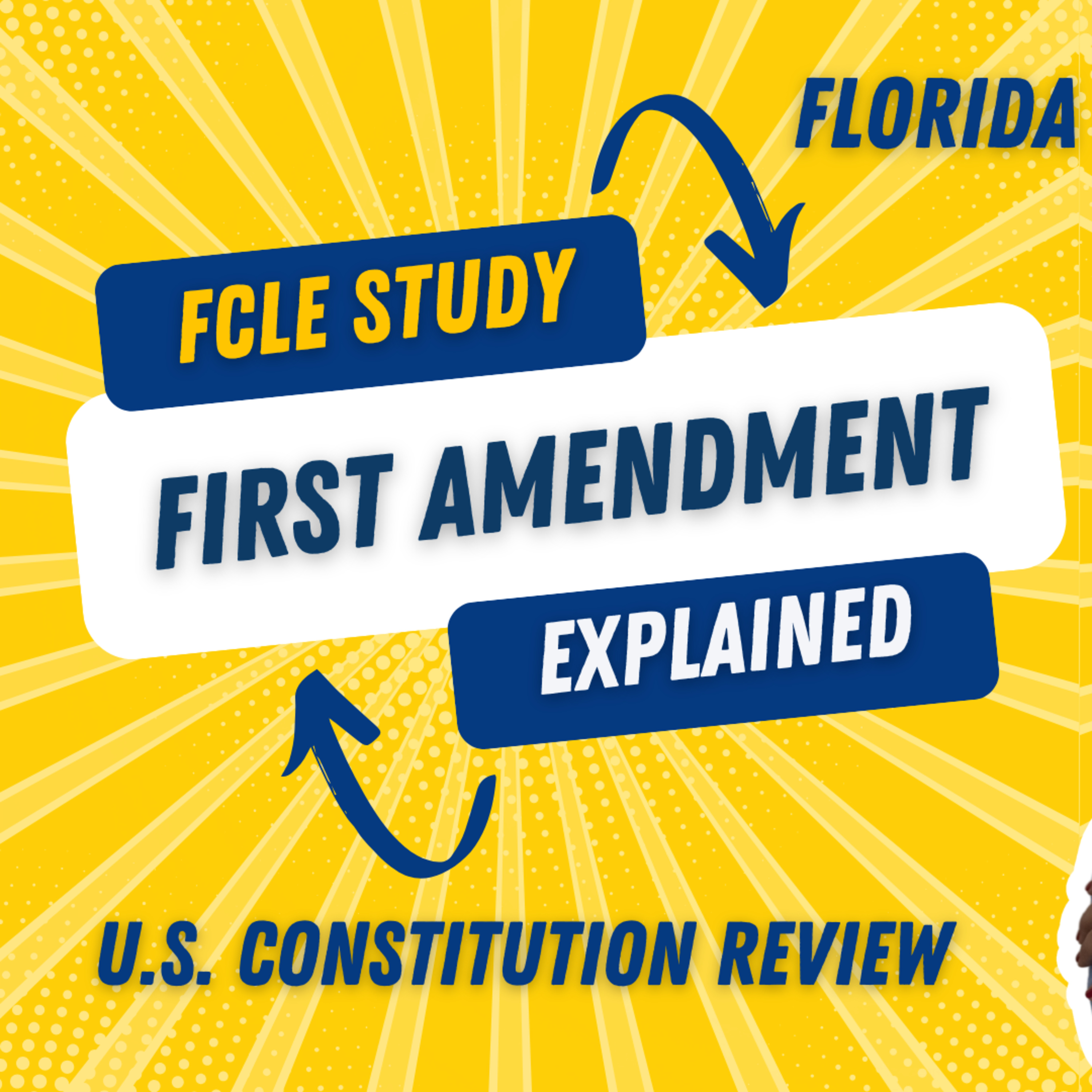 First Amendment Explained | Florida Civic Literacy Study Guide | FCLE | #civicstest #fcle episode artwork
