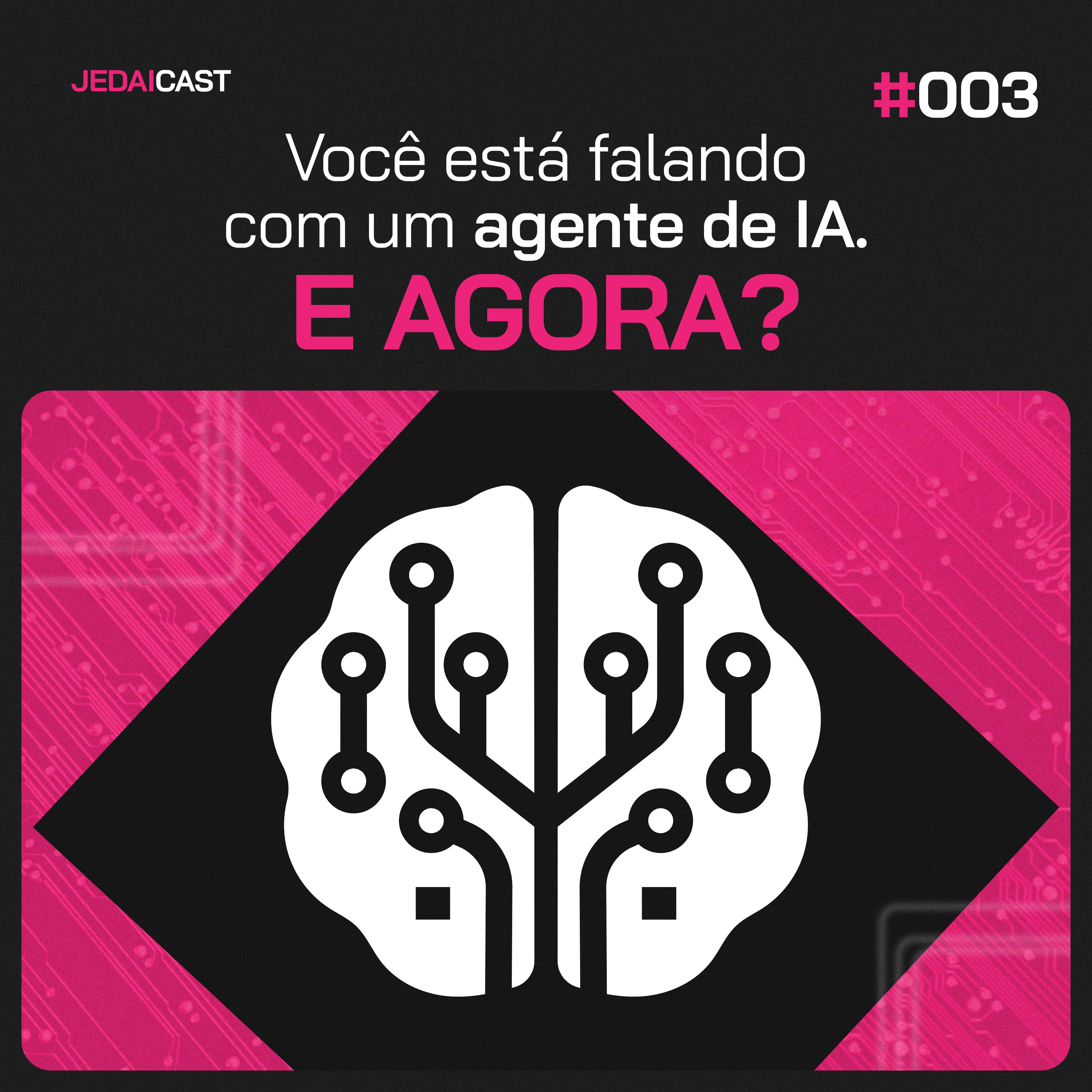 #003 - Você está falando com um agente de IA. E agora?