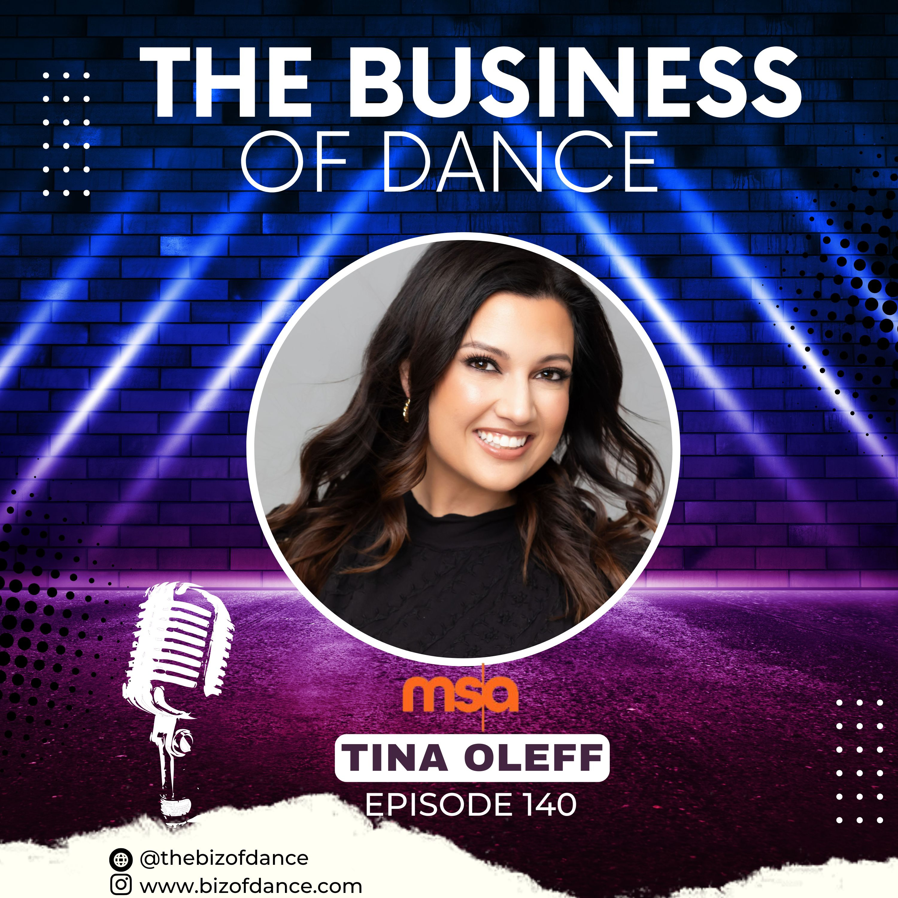 140- Tina Oleff: MSA LA, MSA Education, Leader of MSA KATS Division, Alvin Ailey, and ESPN. episode artwork