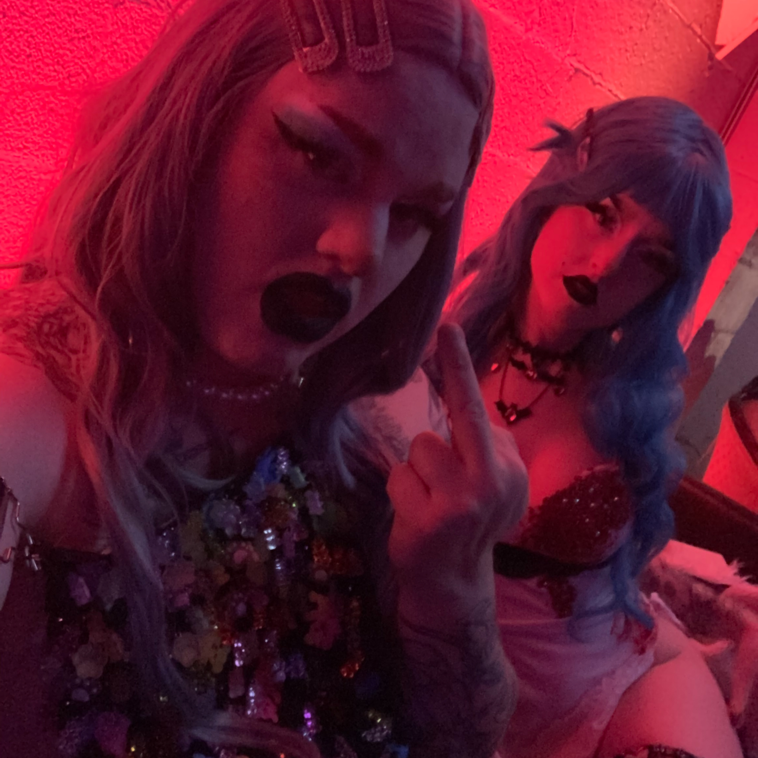the one about hot girls with big sodas, pageant predictions, saying embarrassing shit on the pod, going home to pee, cat people, and getting ID'd in drag. episode artwork