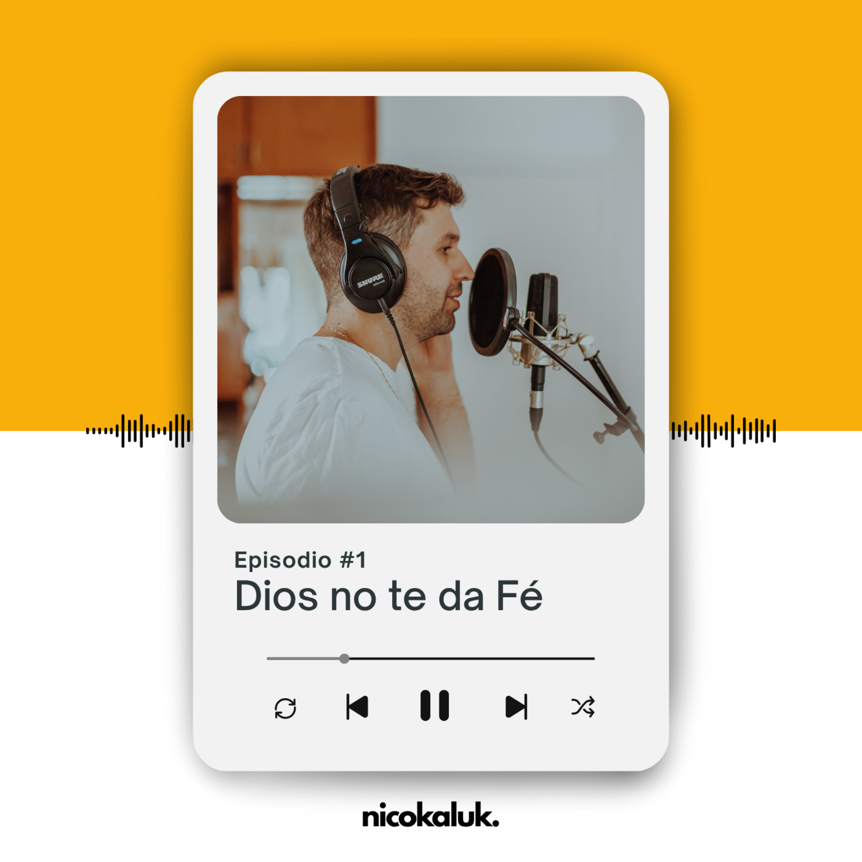 Dios no te da fe episode artwork