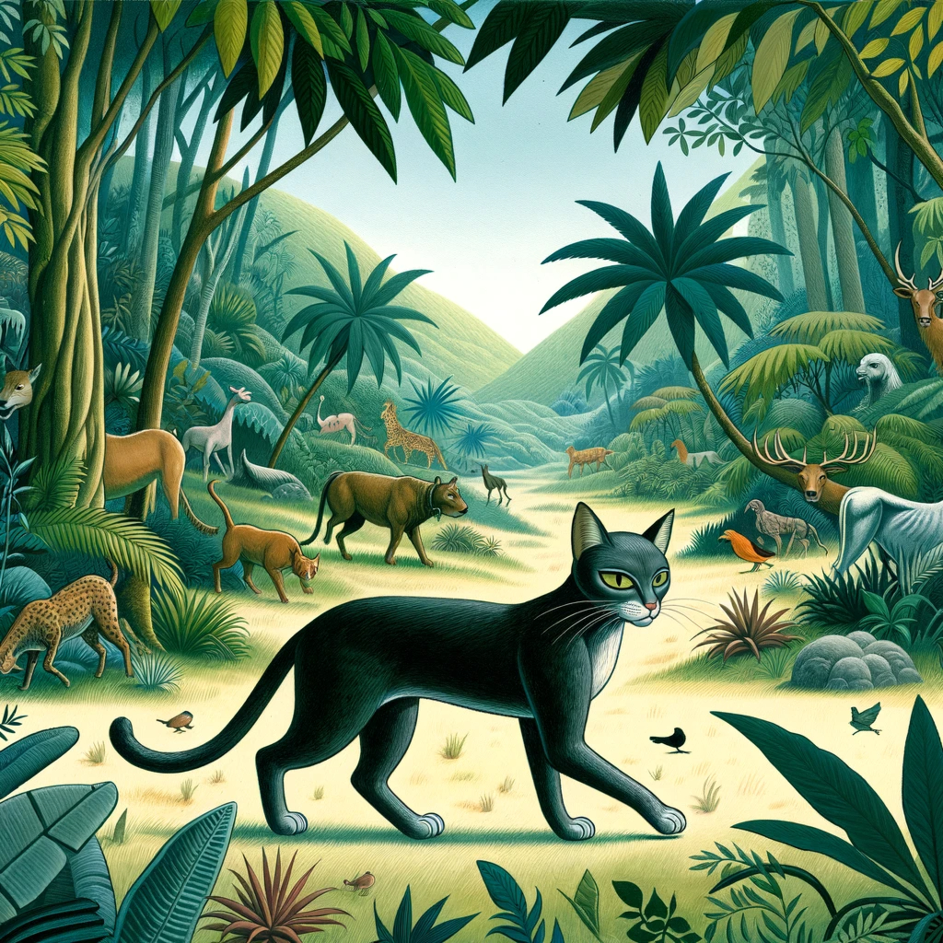 Кошка, которая гуляла сама по себе (Редьярд Киплинг)