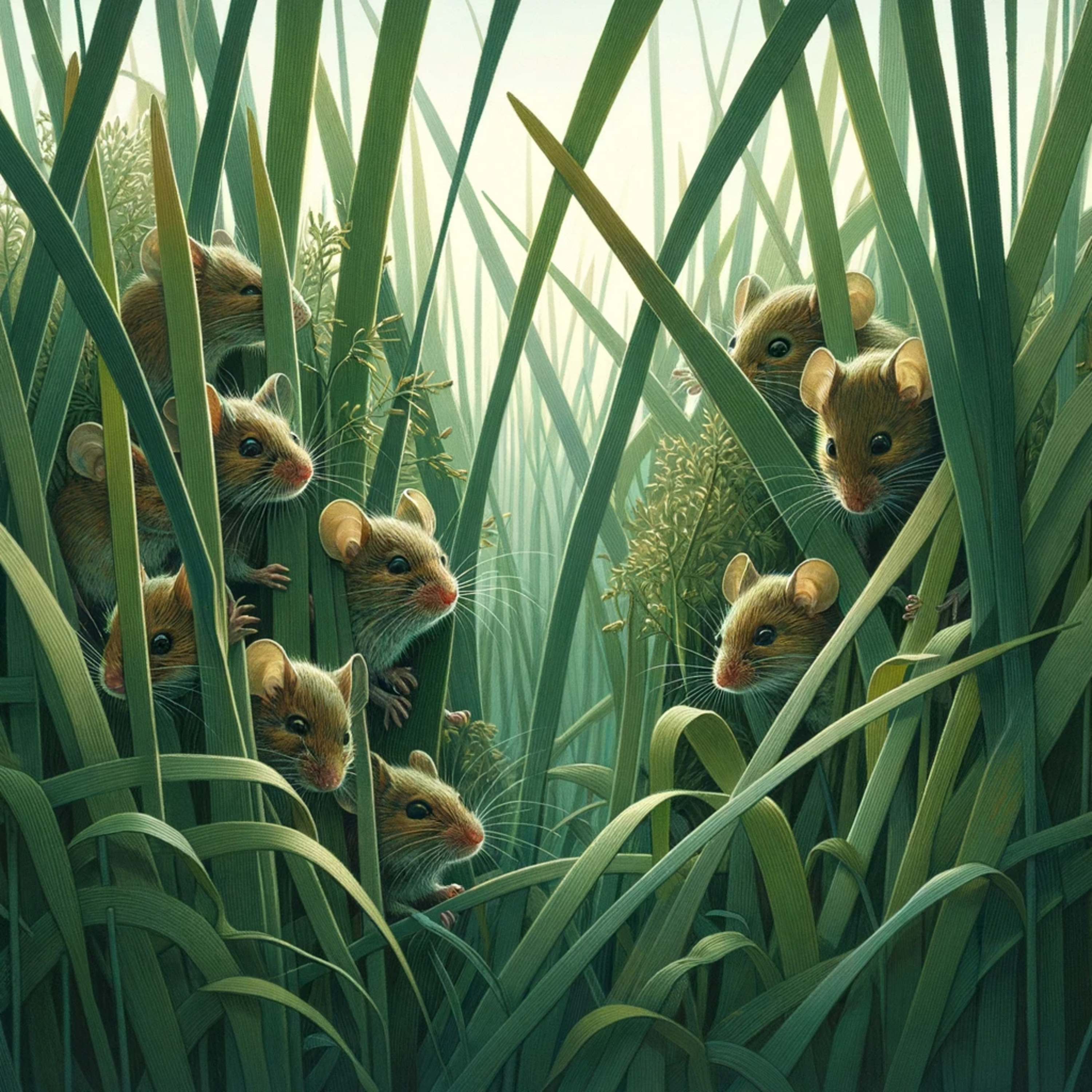 Скороговорка про мышат