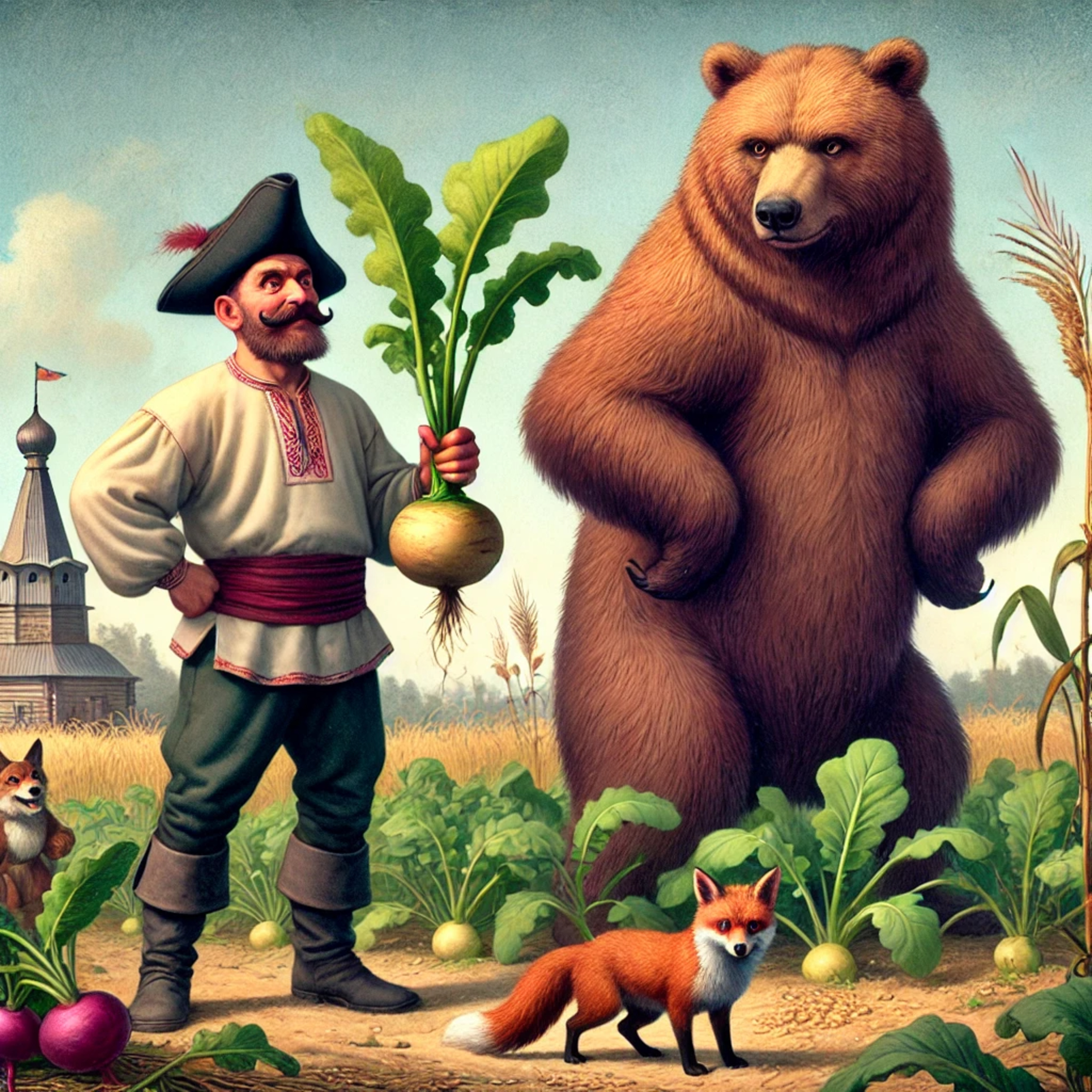 Мужик, Медведь и Лиса - Русские народные episode artwork