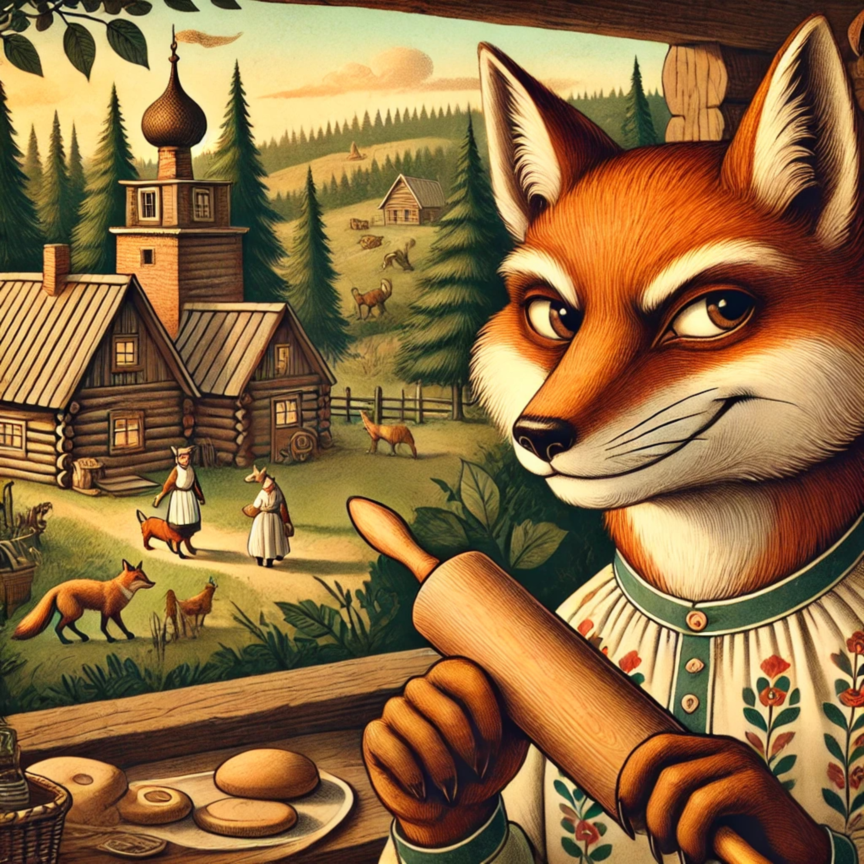Лисичка со скалочкой - Русские Народные episode artwork
