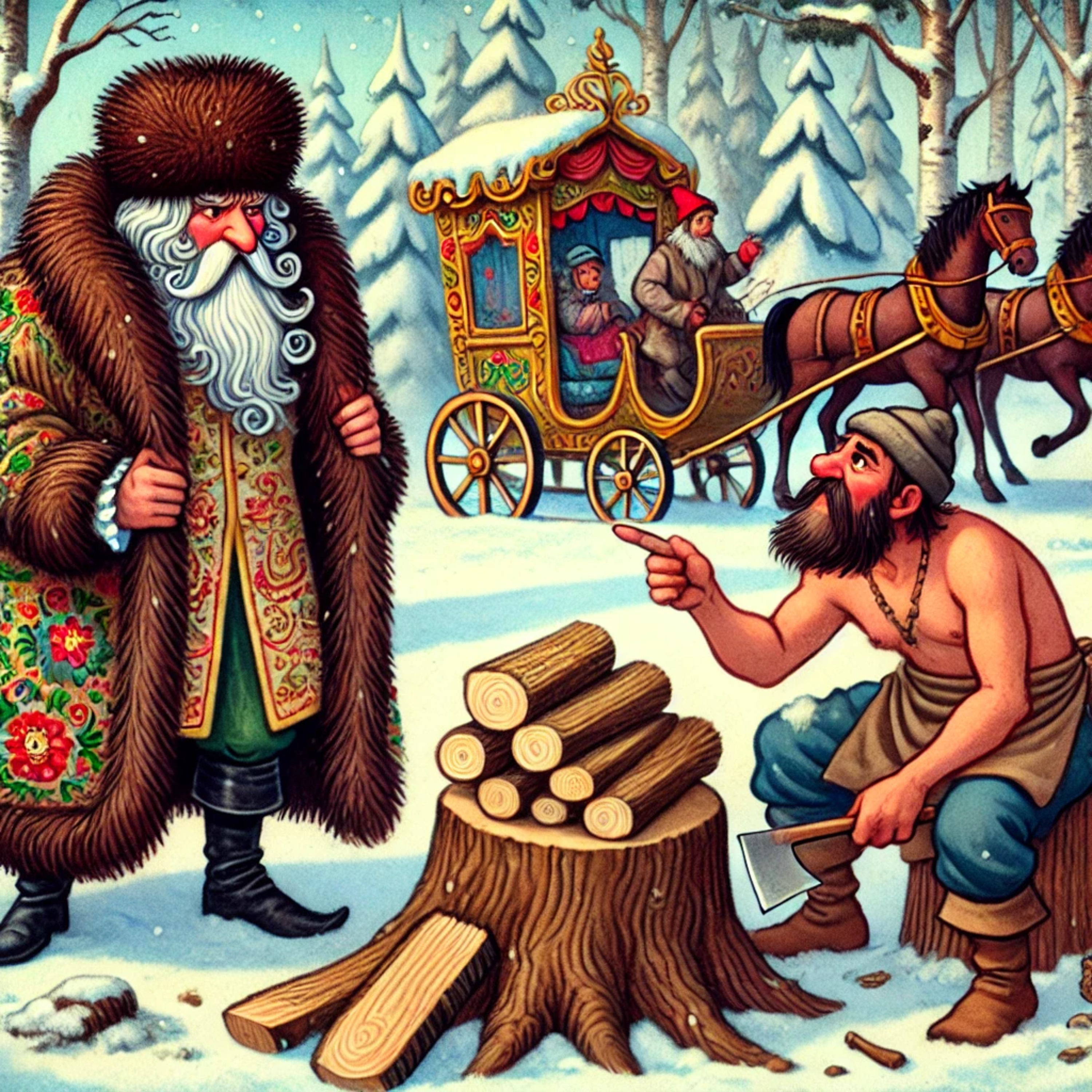  Волшебный кафтан - Русская Народная