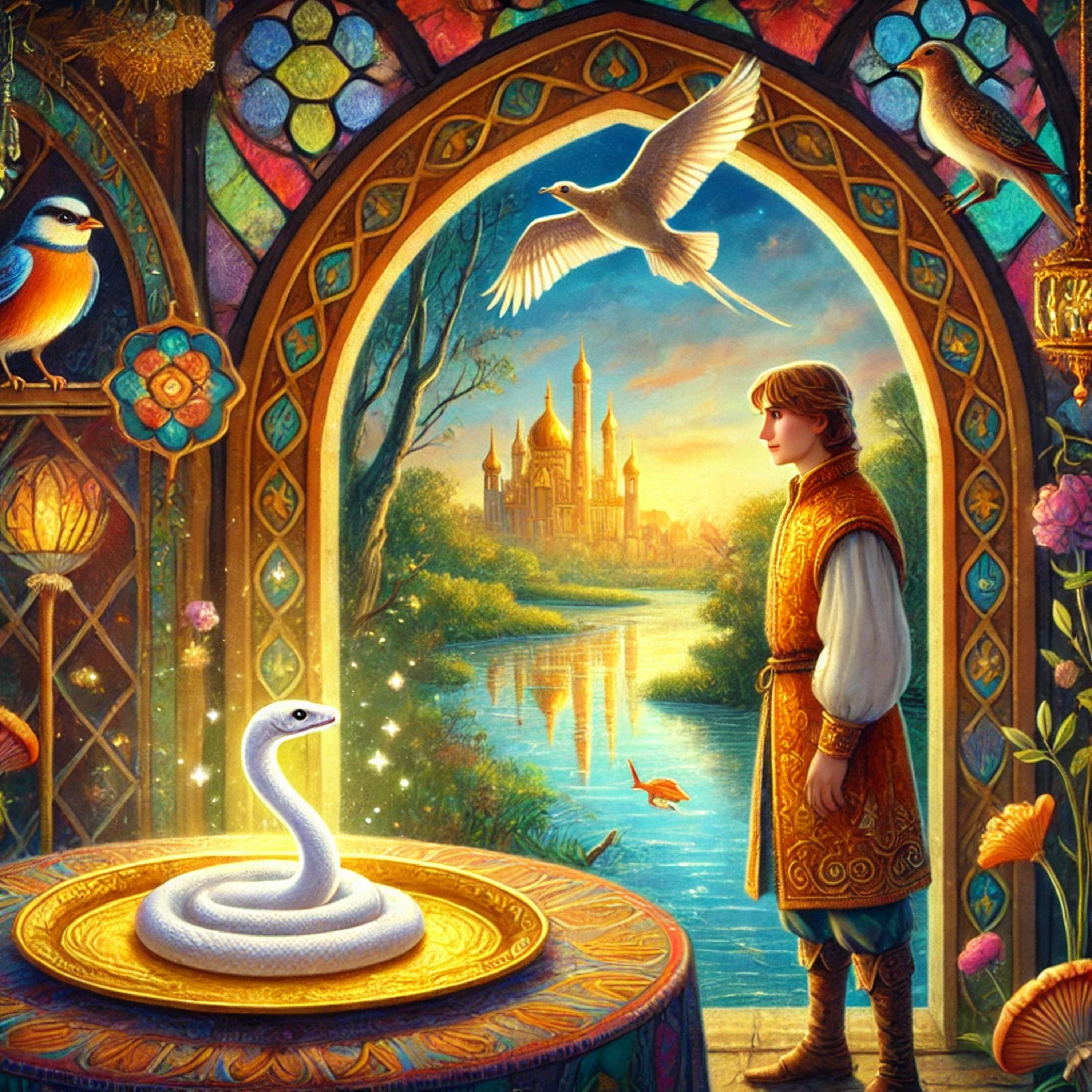 Белая Змея - Германия - Братья Гримм episode artwork