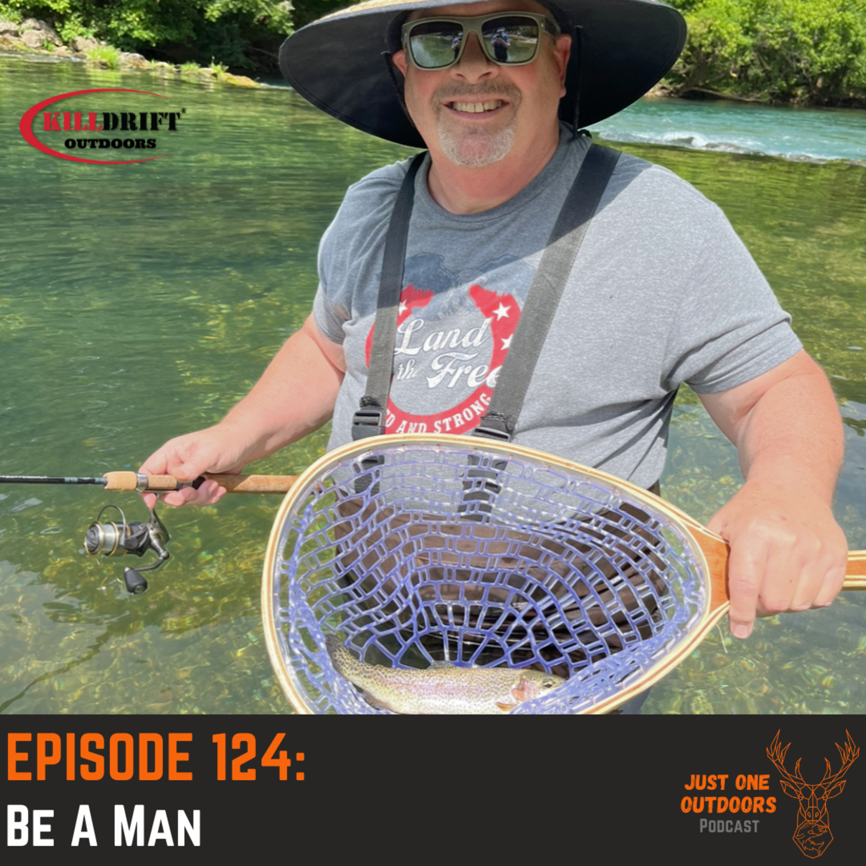 124. Be a man episode artwork