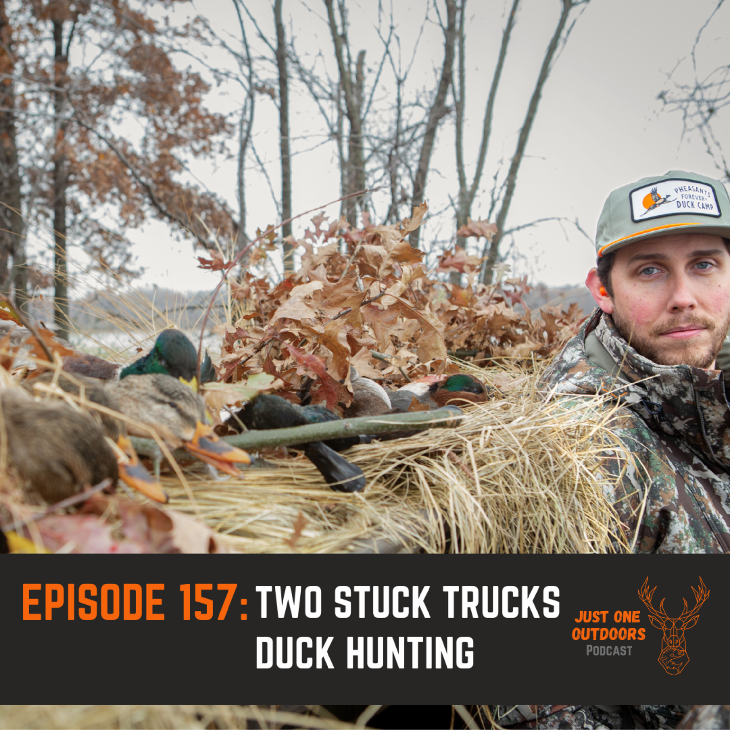 157. Two Stuck Trucks Duck Hunting episode artwork