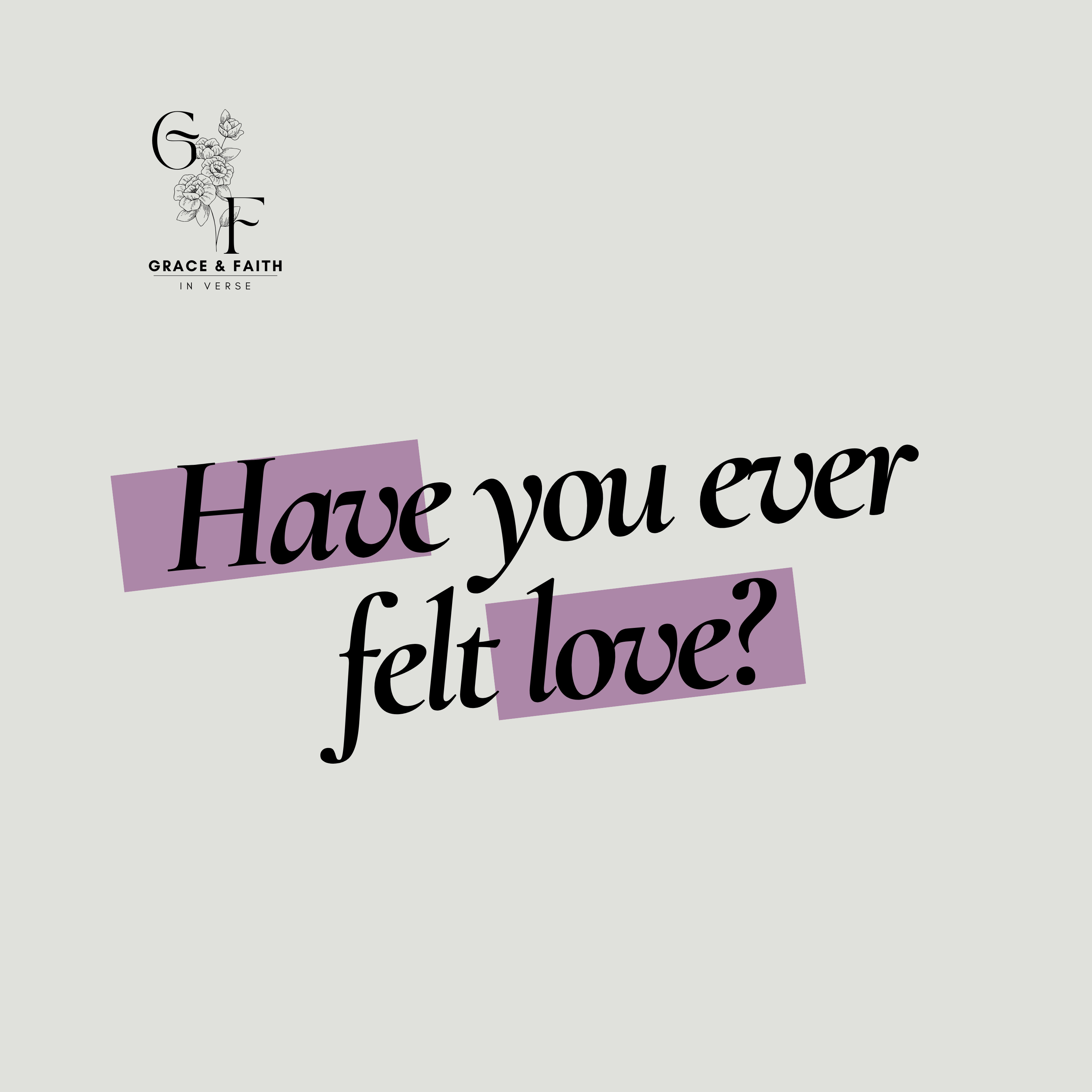 Have You Ever Felt Love? episode artwork