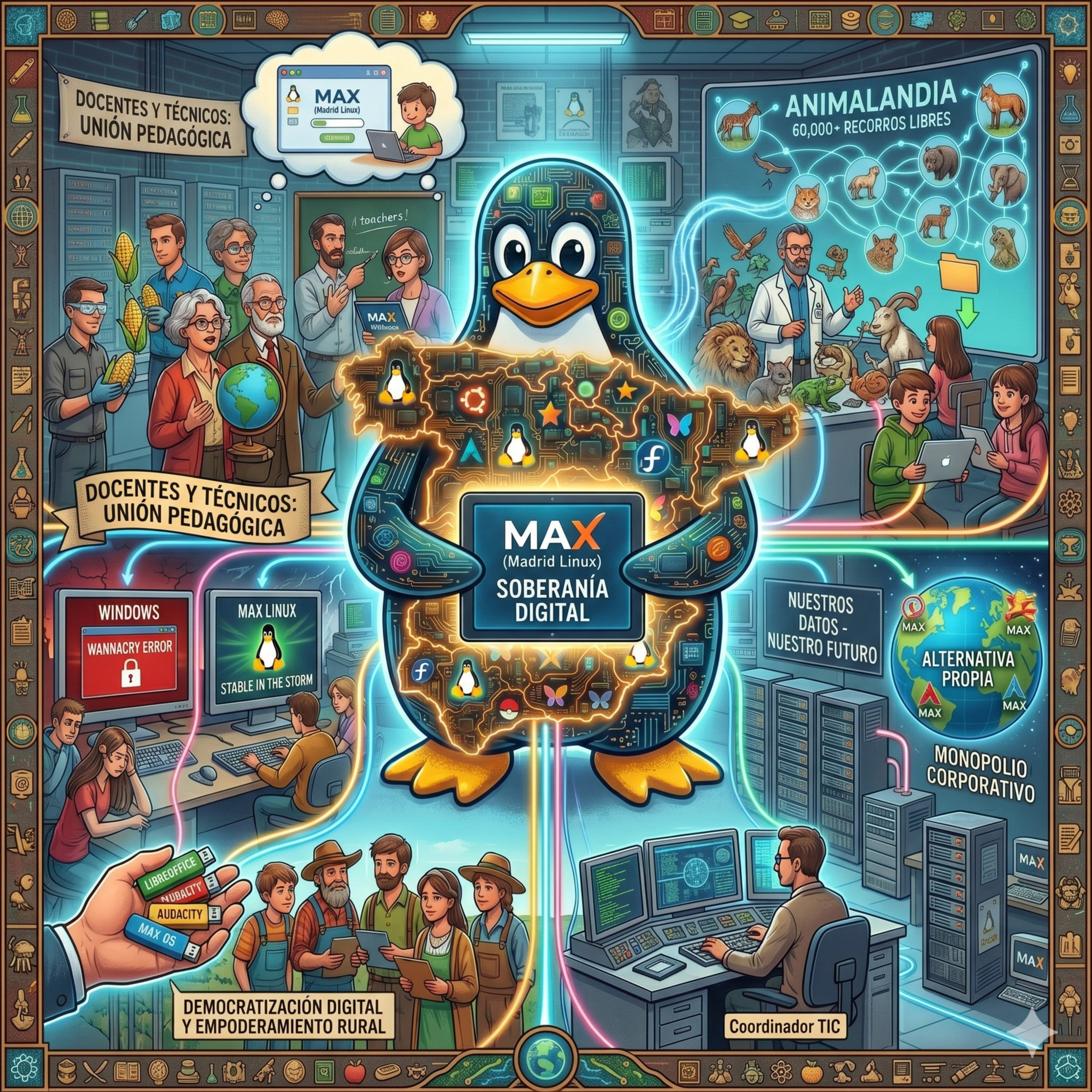 Portada de La Era de las Distros