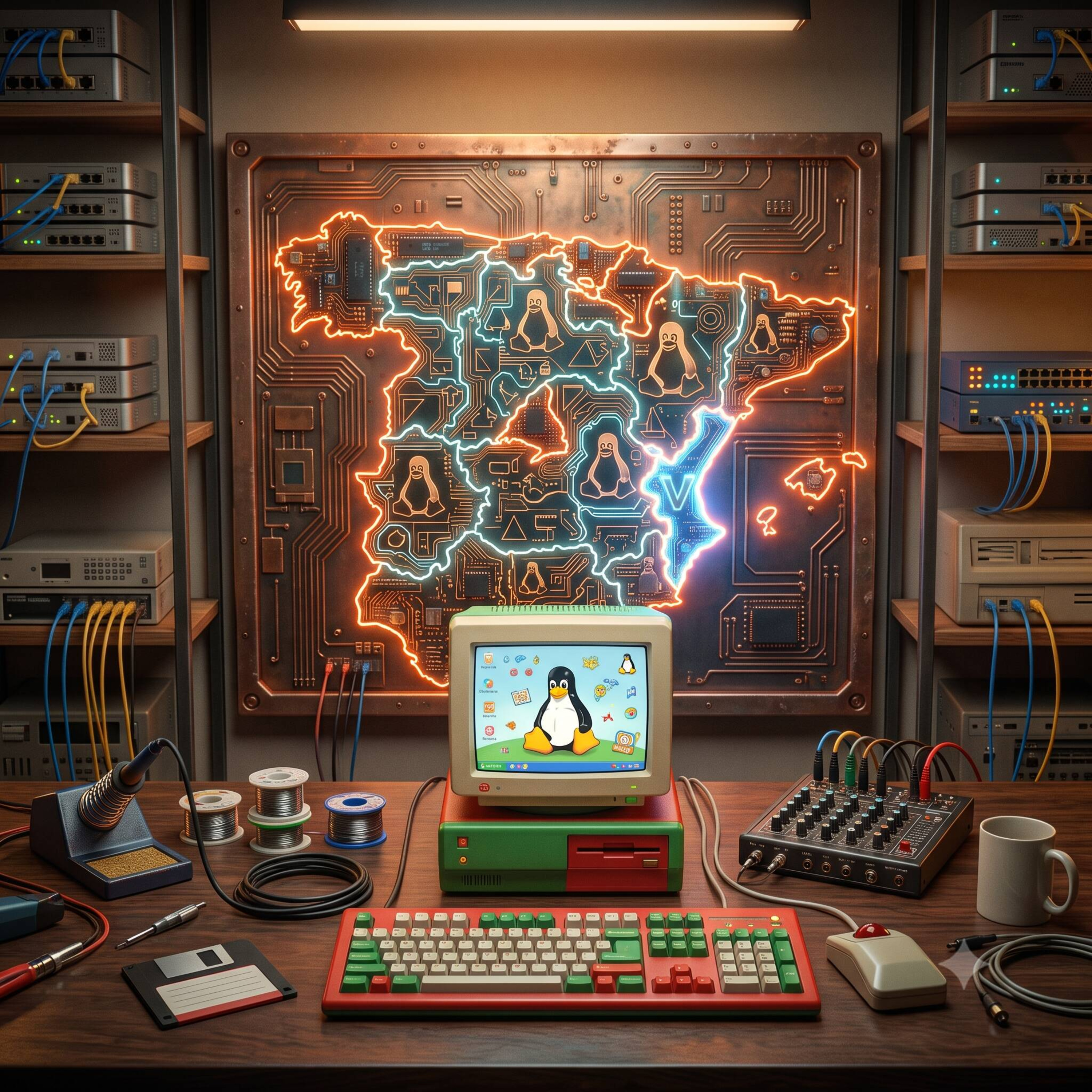 Portada de La Era de las Distros