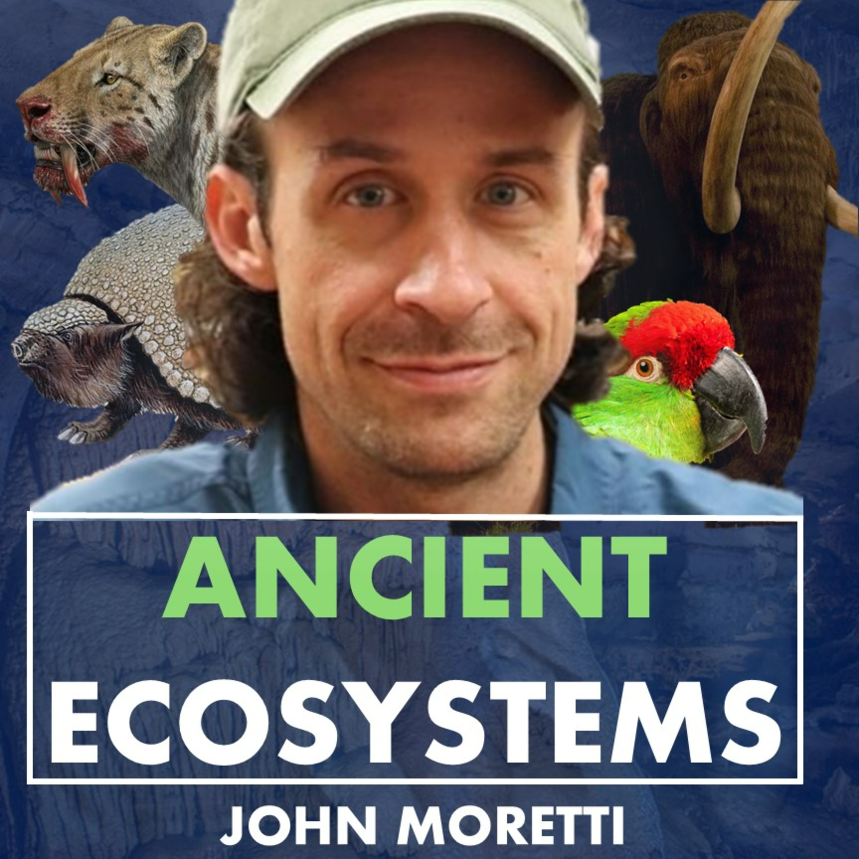 Extinct Ice-Age Megafauna, Ethics of Resurrecting Mammoths, Cave Paleontology, & More | John Moretti episode artwork