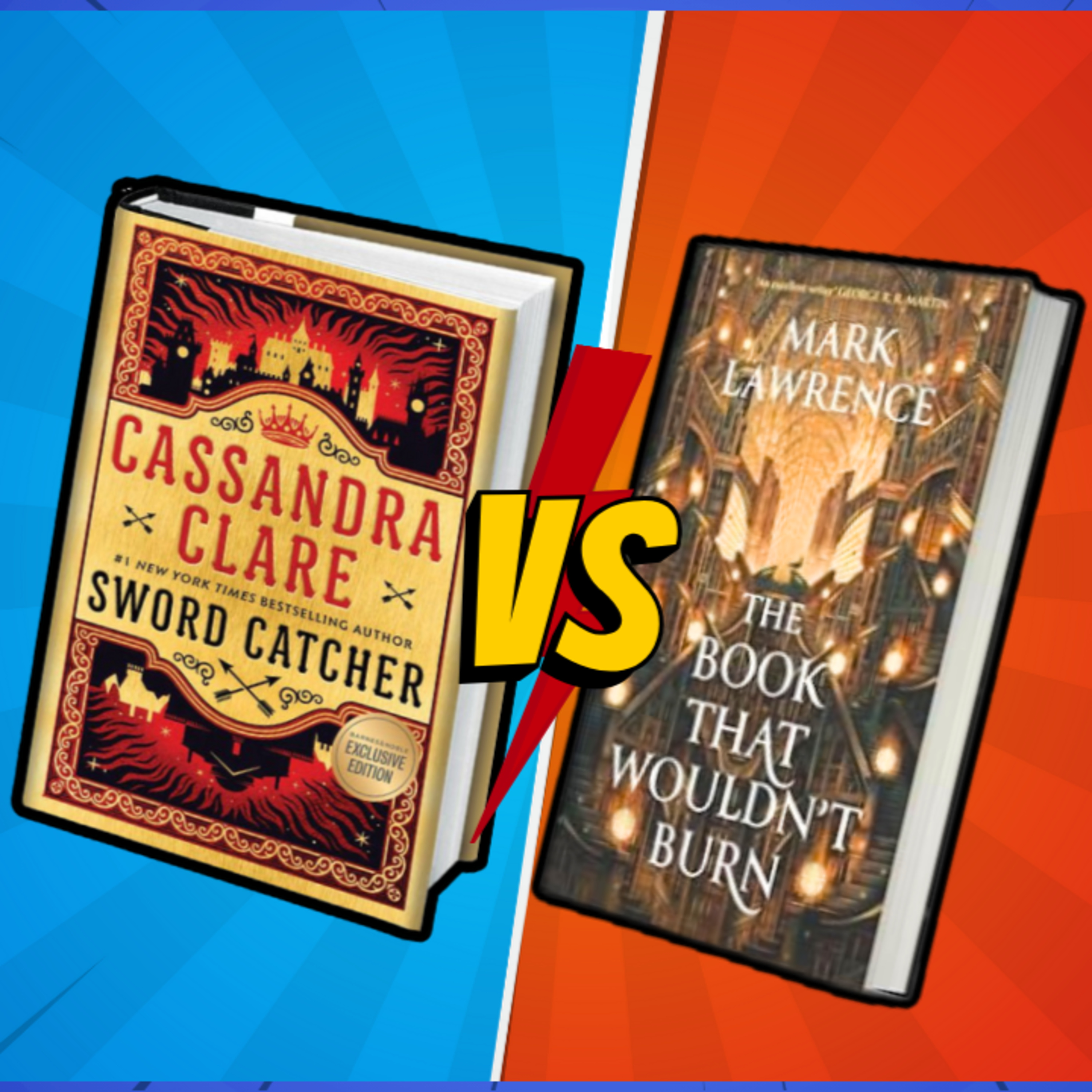 Episode 11: New Books this Month! "Sword Catcher" and "The Book that Woudn't Burn"  episode artwork