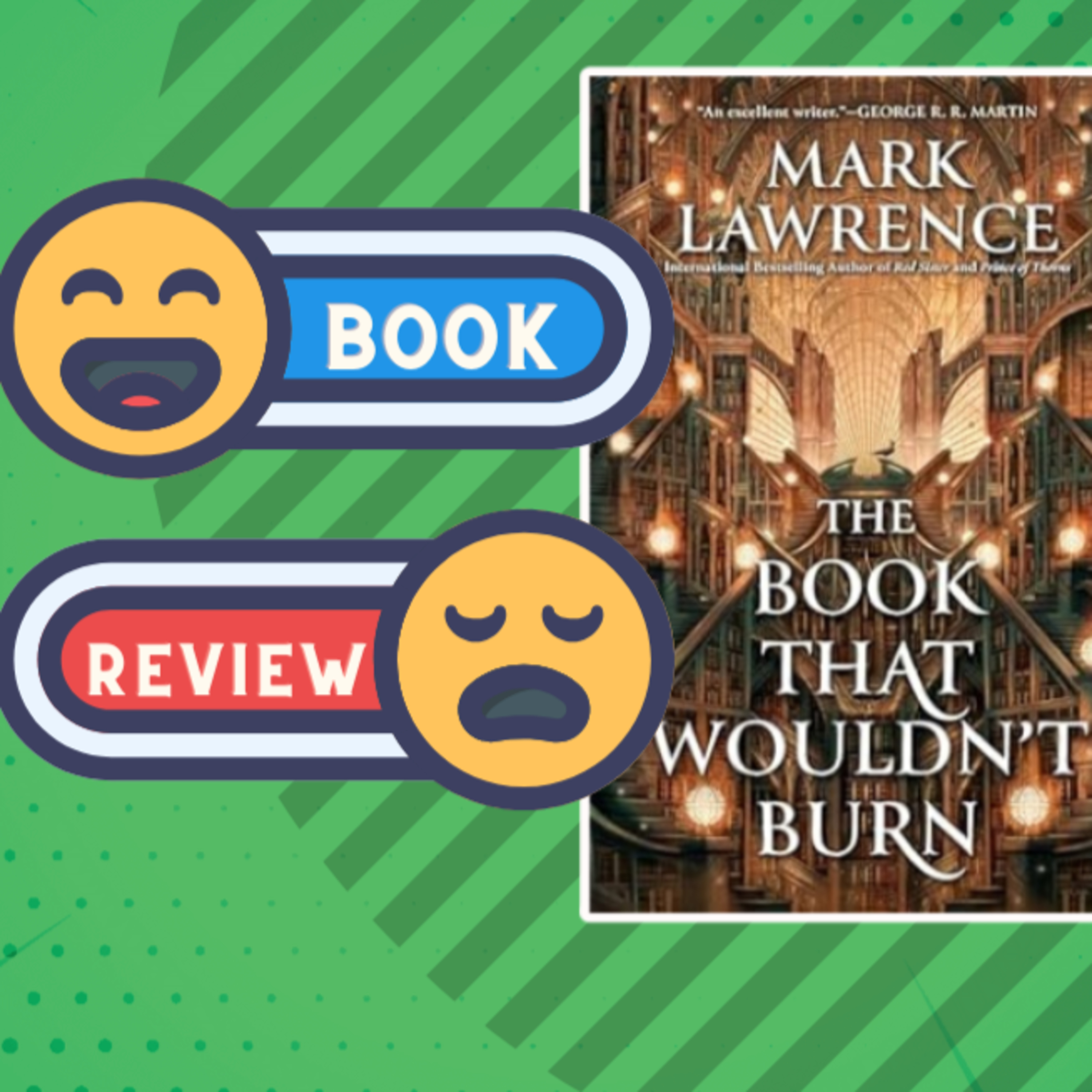 Book Review: The Book that Wouldn't Burn (Episode 15) episode artwork