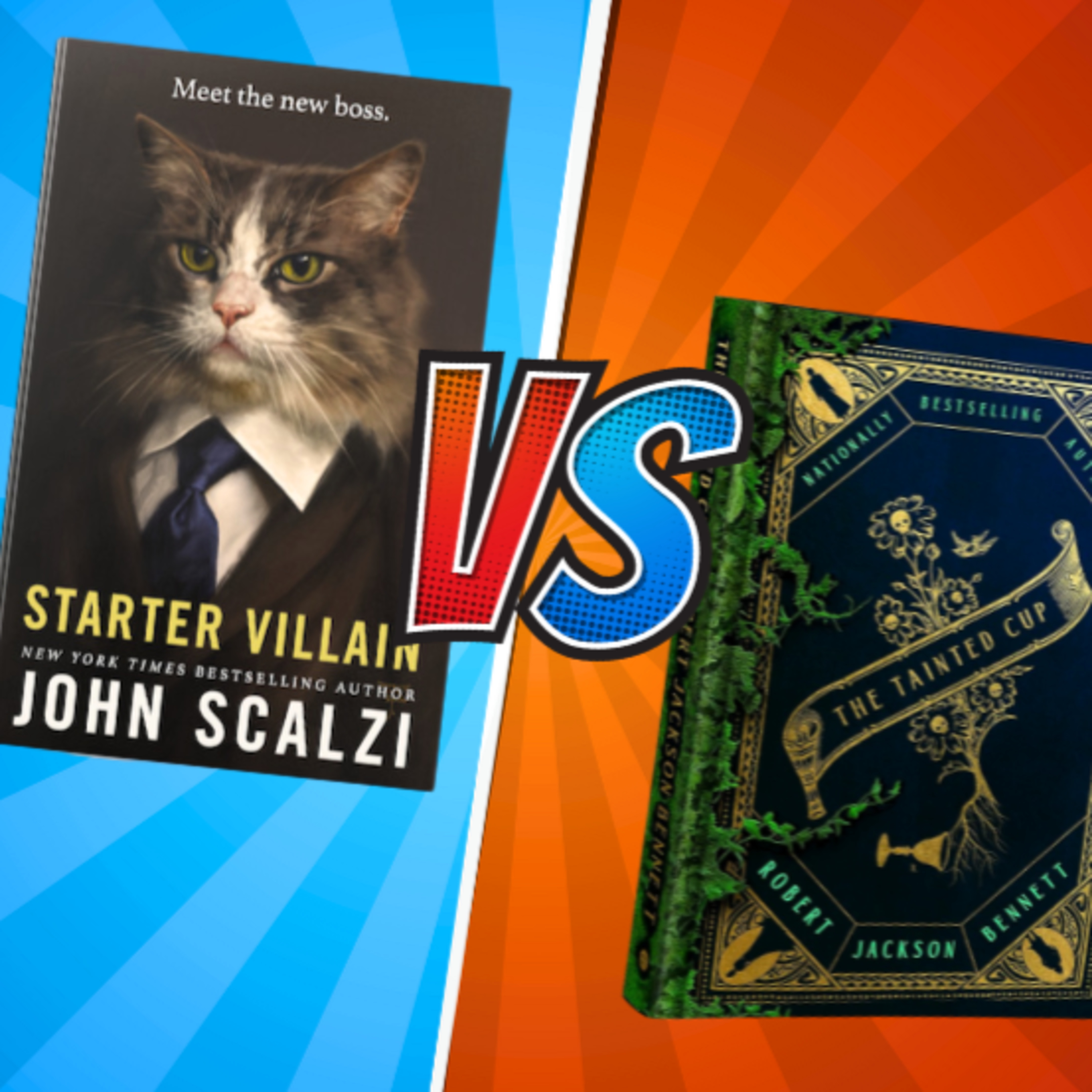 New Fantasy books! Check out: The Tainted Cup and Starter Villain (Episode 16) episode artwork