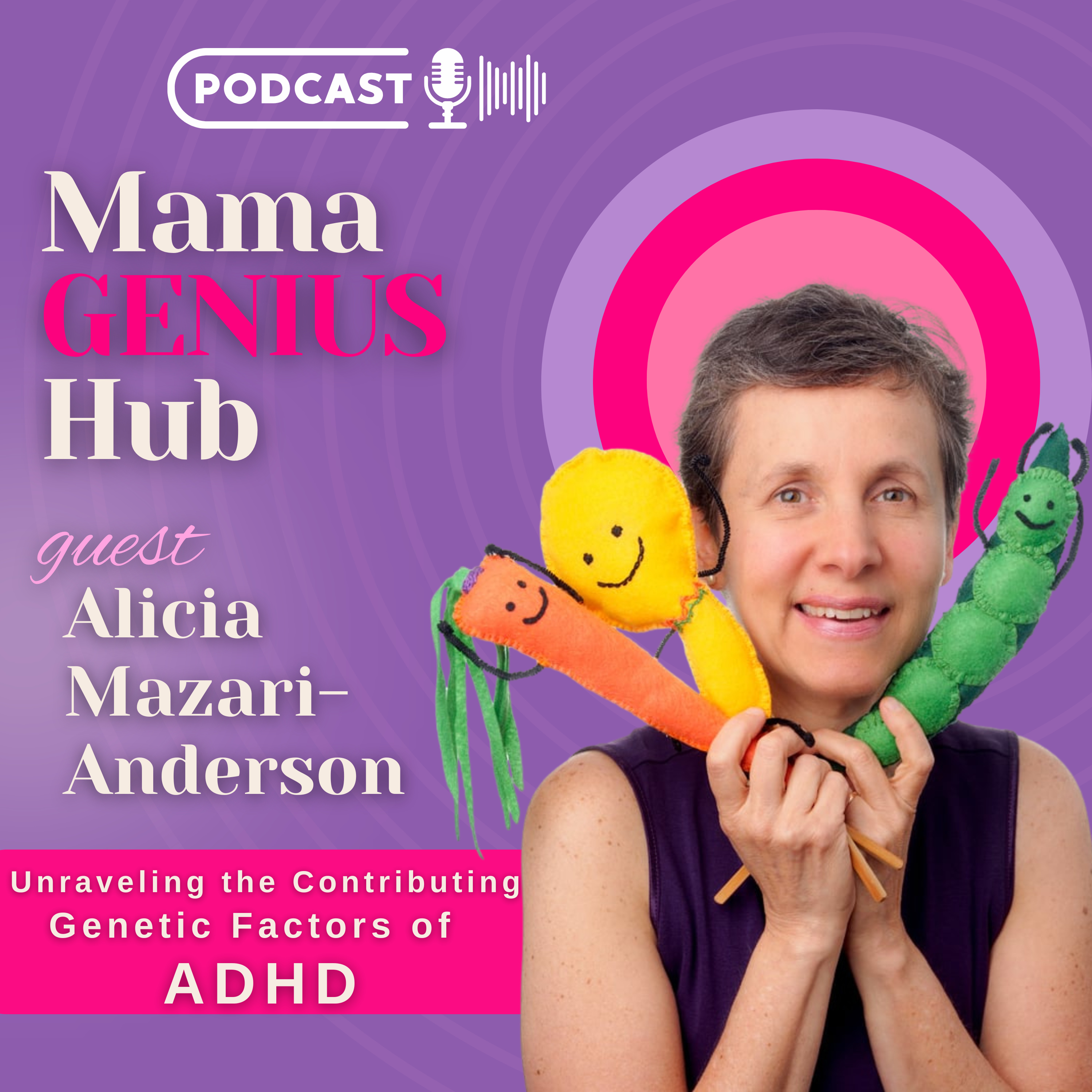 Unraveling the Contributing Genetic Factors of ADHD with Alicia Mazari-Anderson episode artwork