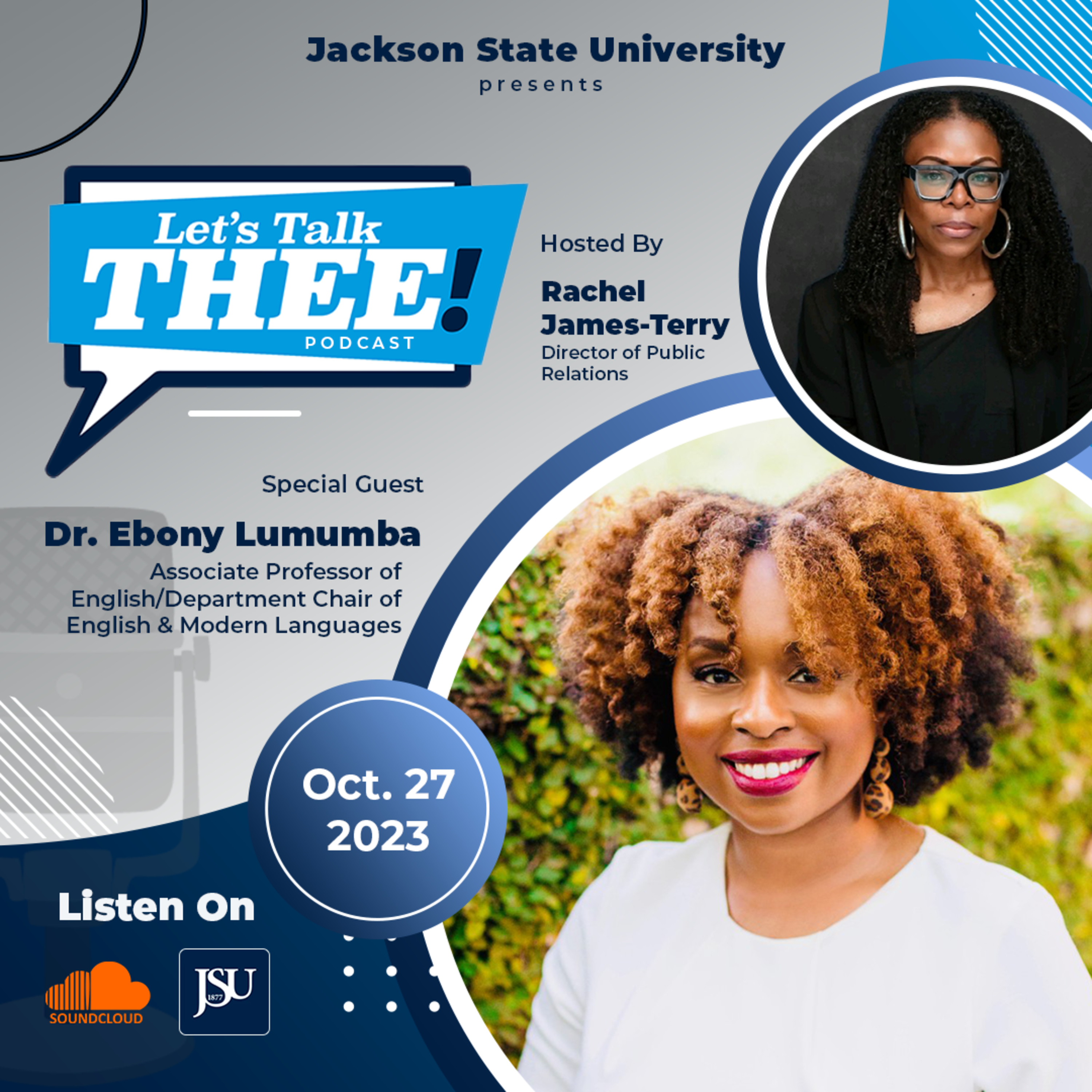 Let's Talk Thee Podcast - Episode 2 - Dr. Ebony Lumumba