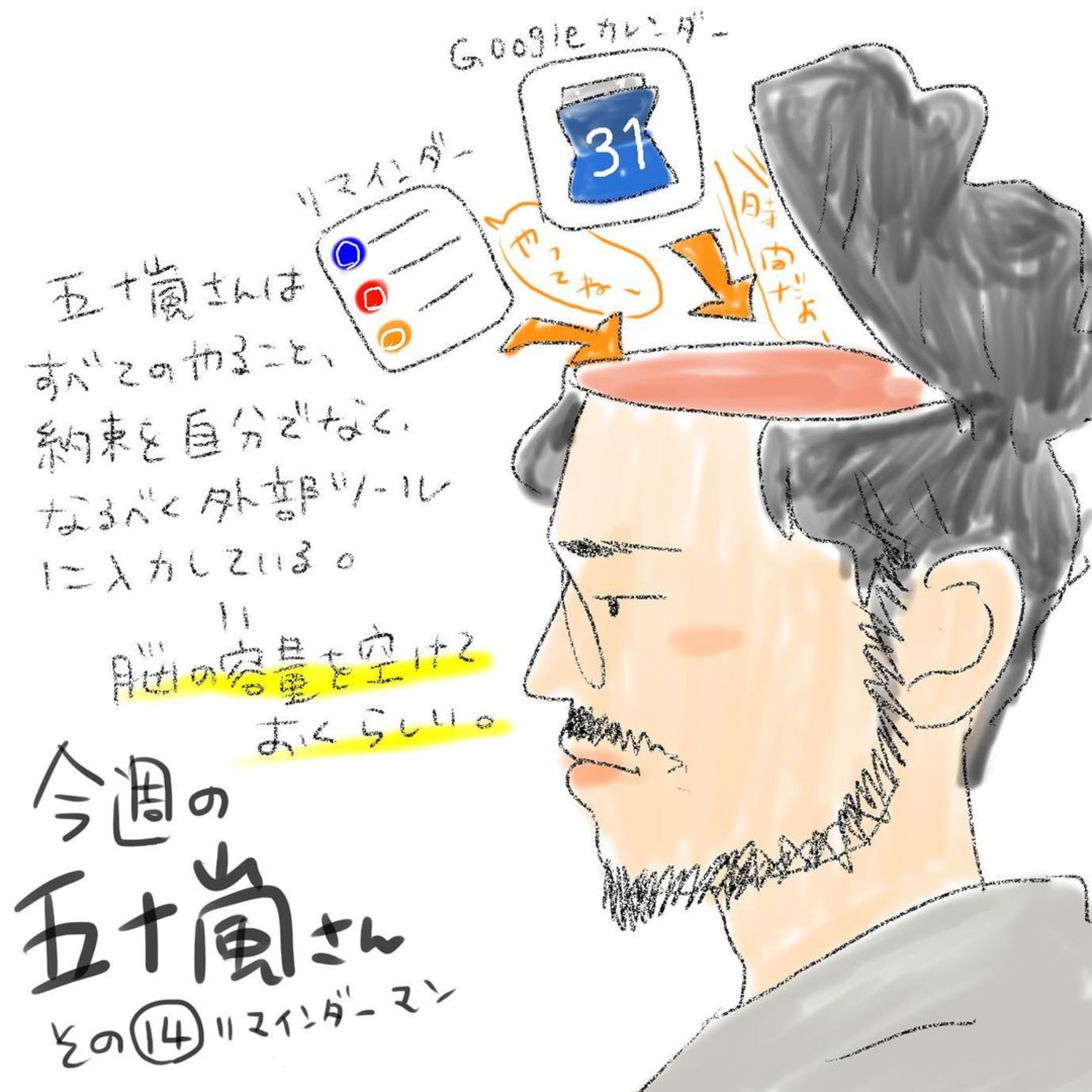 #14【⁠⁠⁠今週の五十嵐さん -その⑭　リマインダーマン】 episode artwork