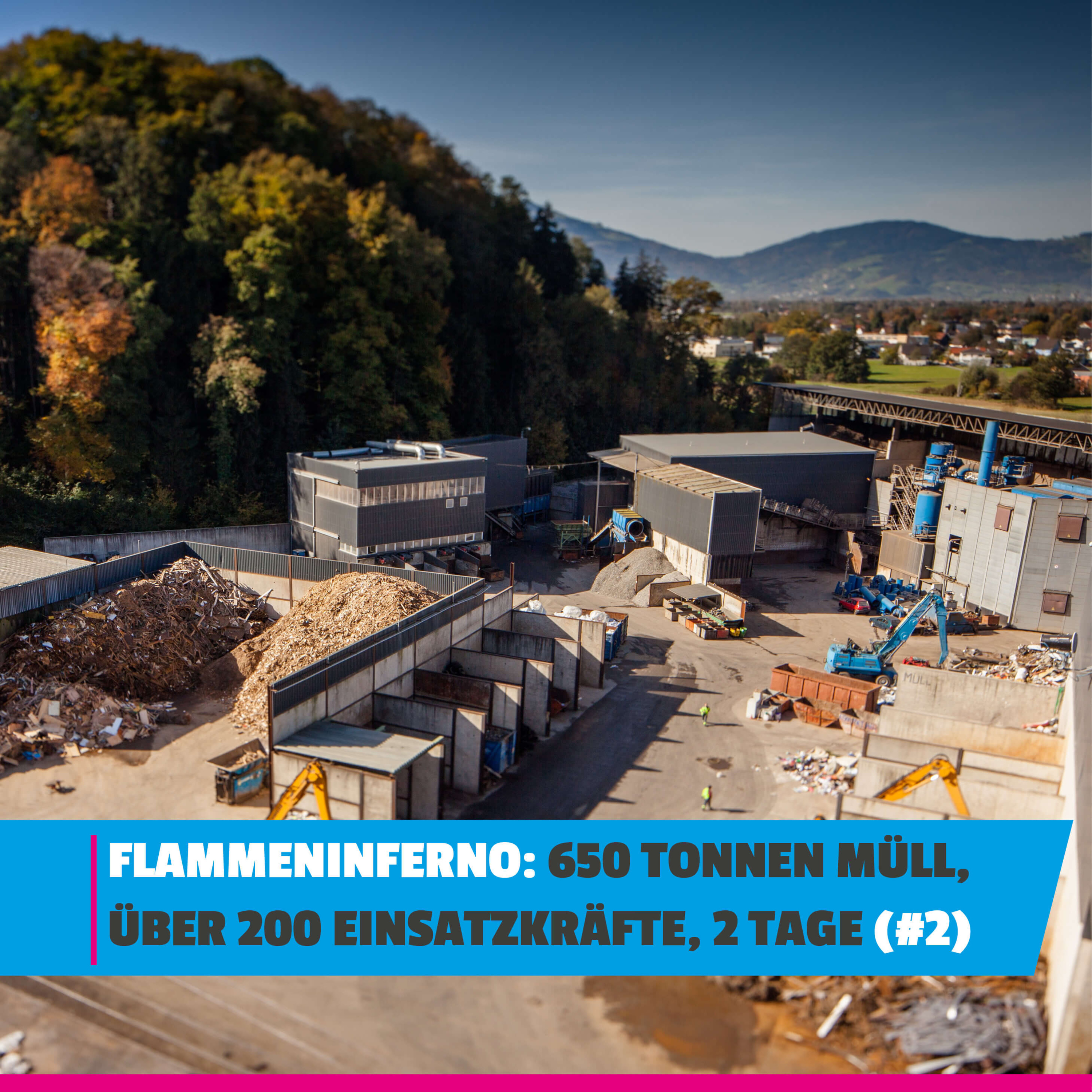 Flammeninferno im Recyclingbetrieb: 650 Tonnen Gewerbemüll in Flammen – Der heldenhafte Kampf von über 200 Einsatzkräften über 2 Tage (#2) episode artwork