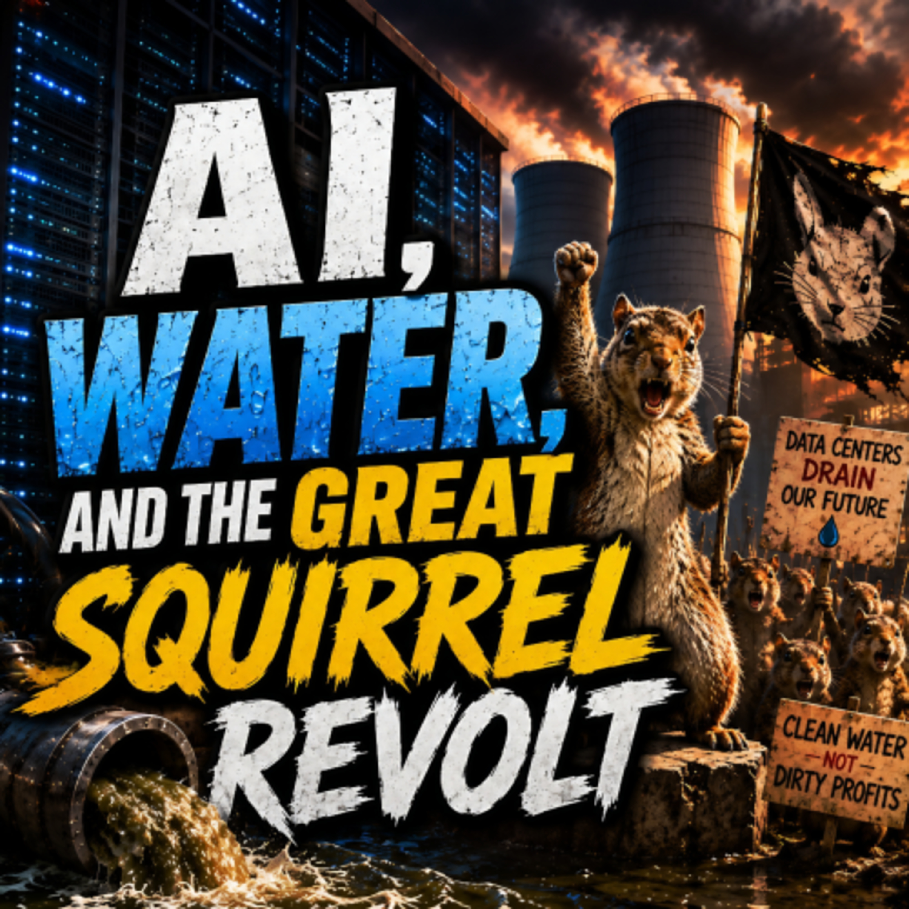 AI, Water, and The Great Squirrel Revolt! episode artwork