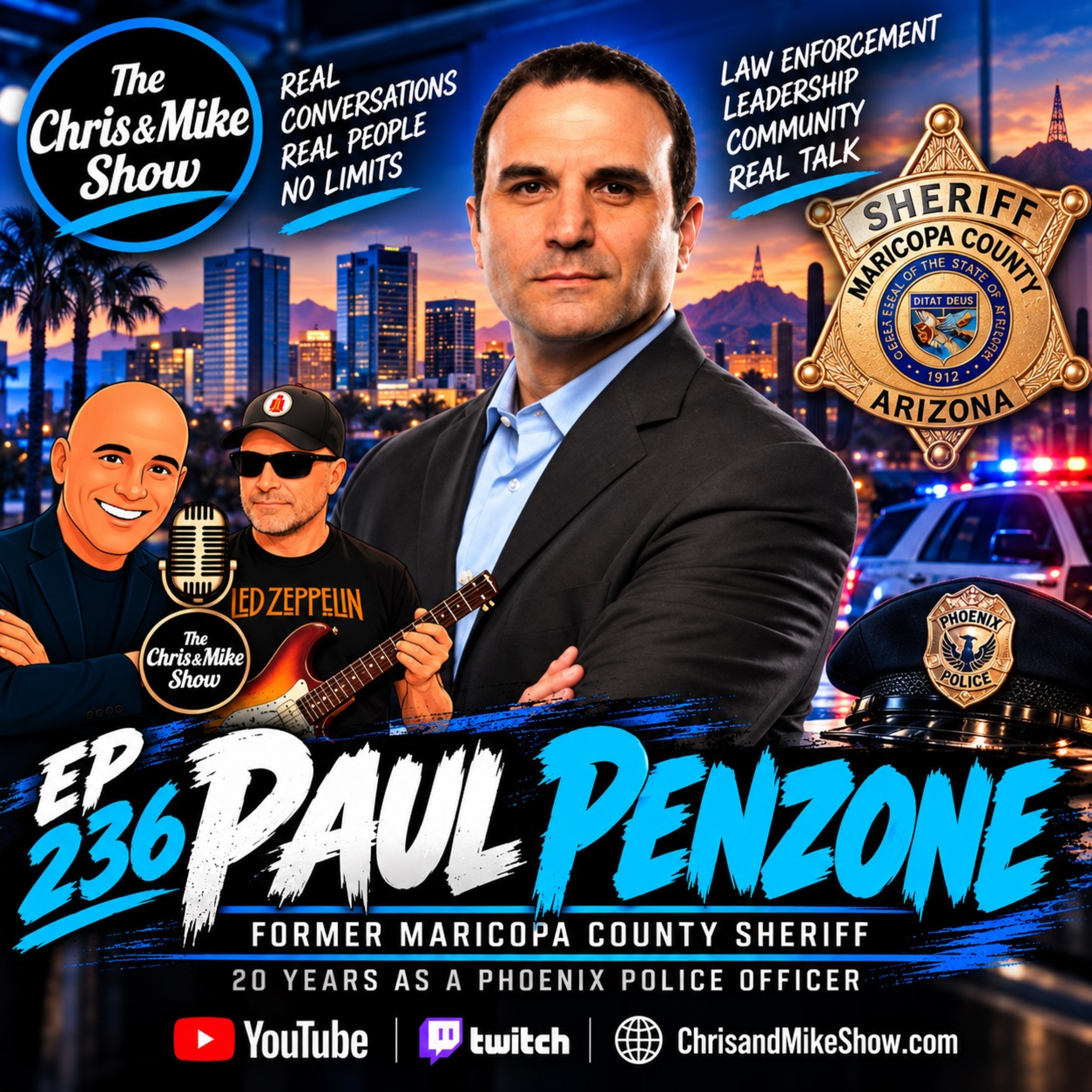 #236 - Paul Penzone - Former Maricopa County Sheriff