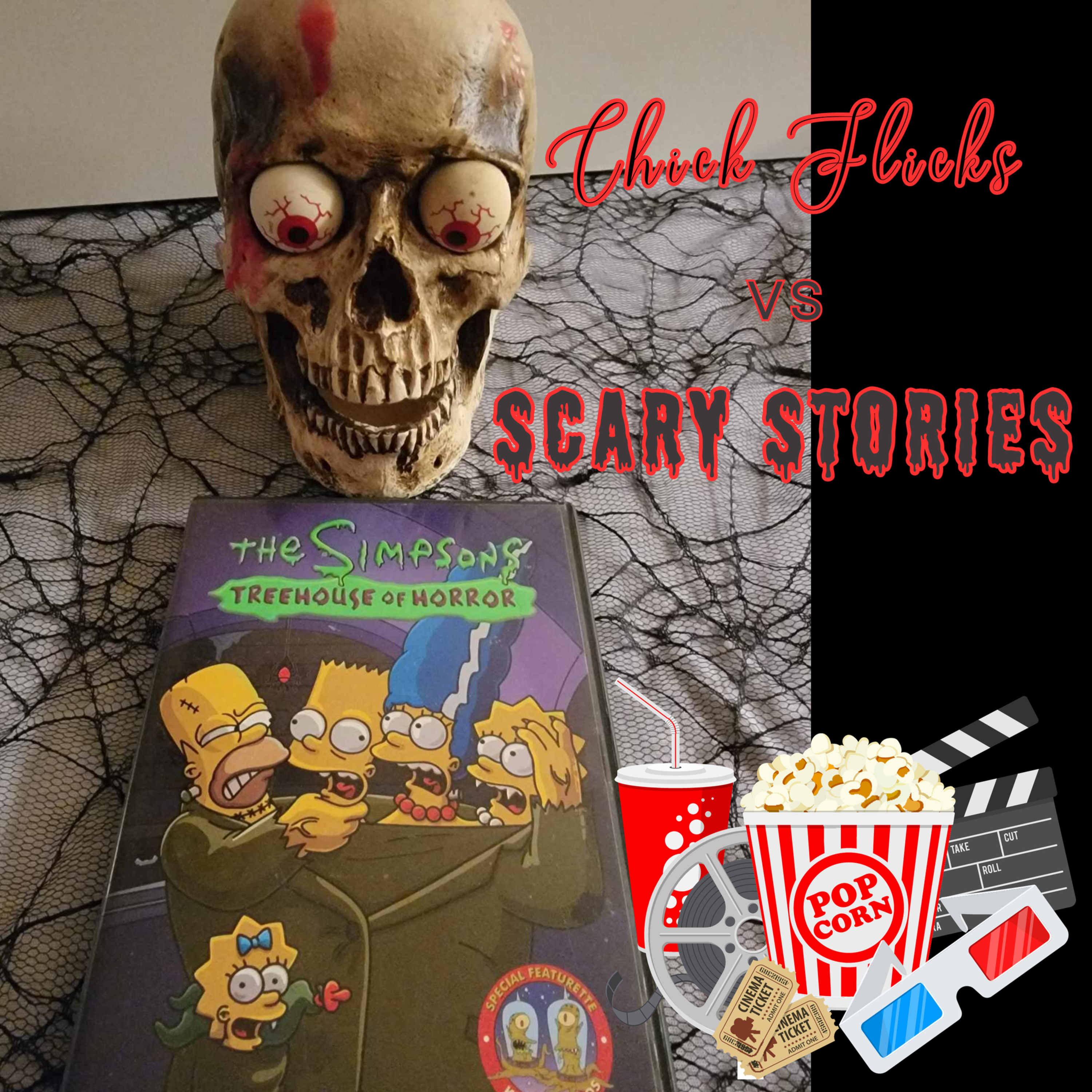 Chick Flicks vs Scary Stories: Simpsons Treehouse of Horror Halloween Special