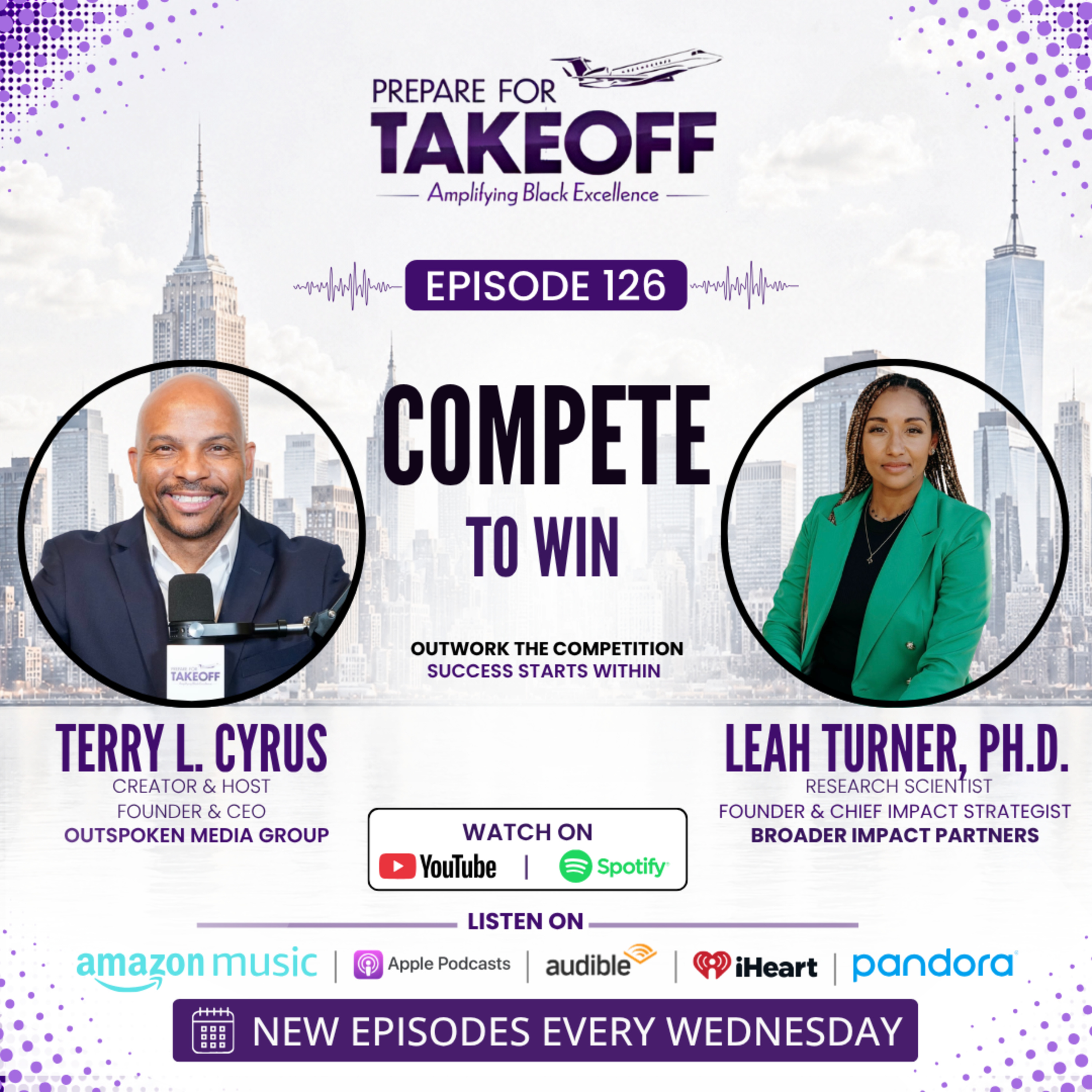 Compete to Win. Outwork Your Competition. | Leah Turner, Ph.D. episode artwork