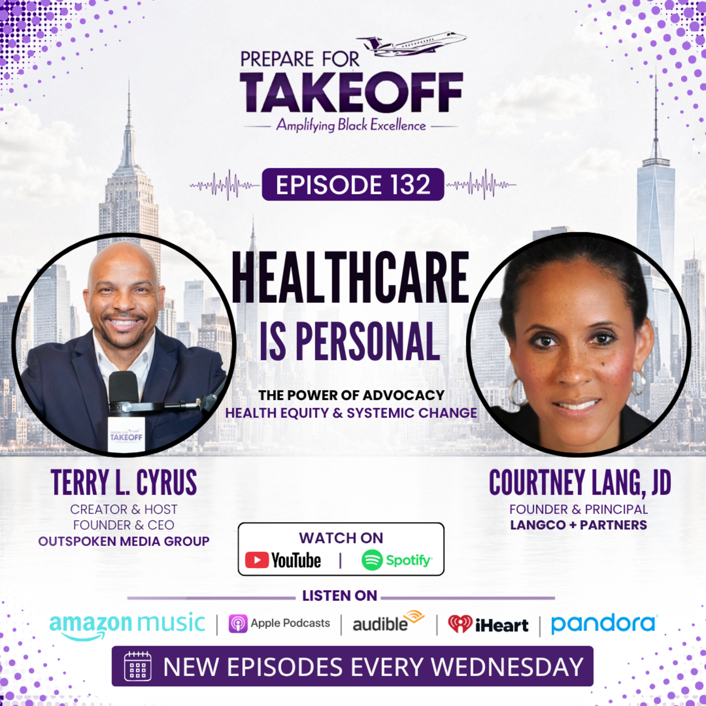 Healthcare Is Personal: The Power of Advocacy | Courtney Lang, JD on Health Equity & Systemic Change episode artwork