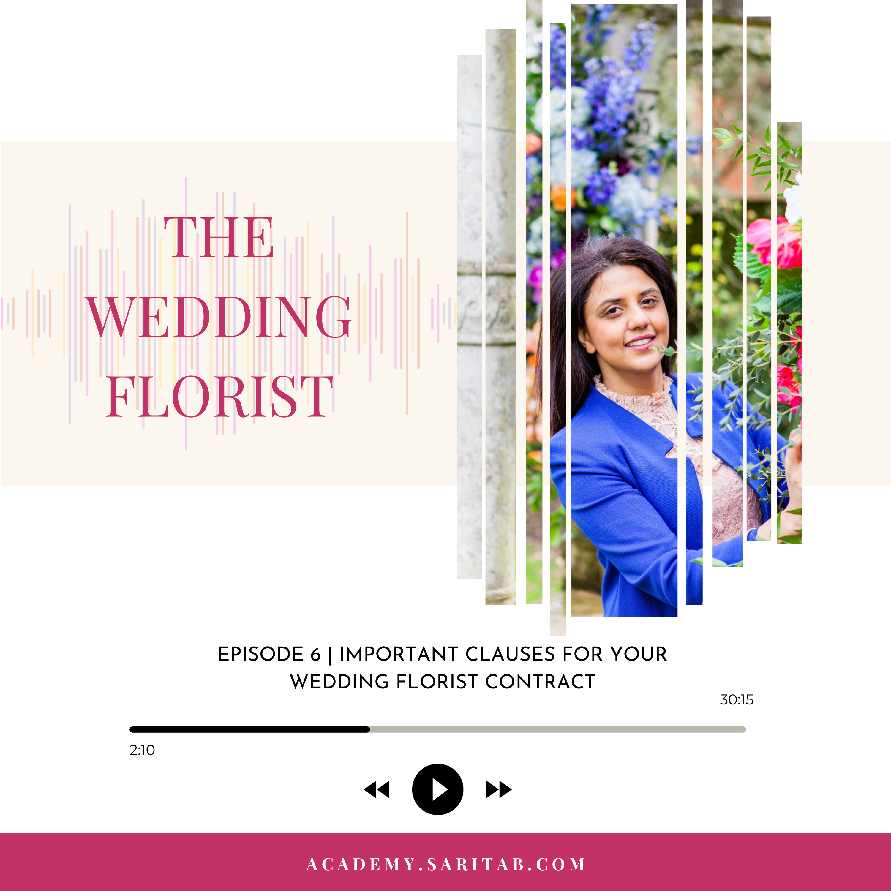 Episode 6 | Important Clauses for your Wedding Florist Contract  episode artwork