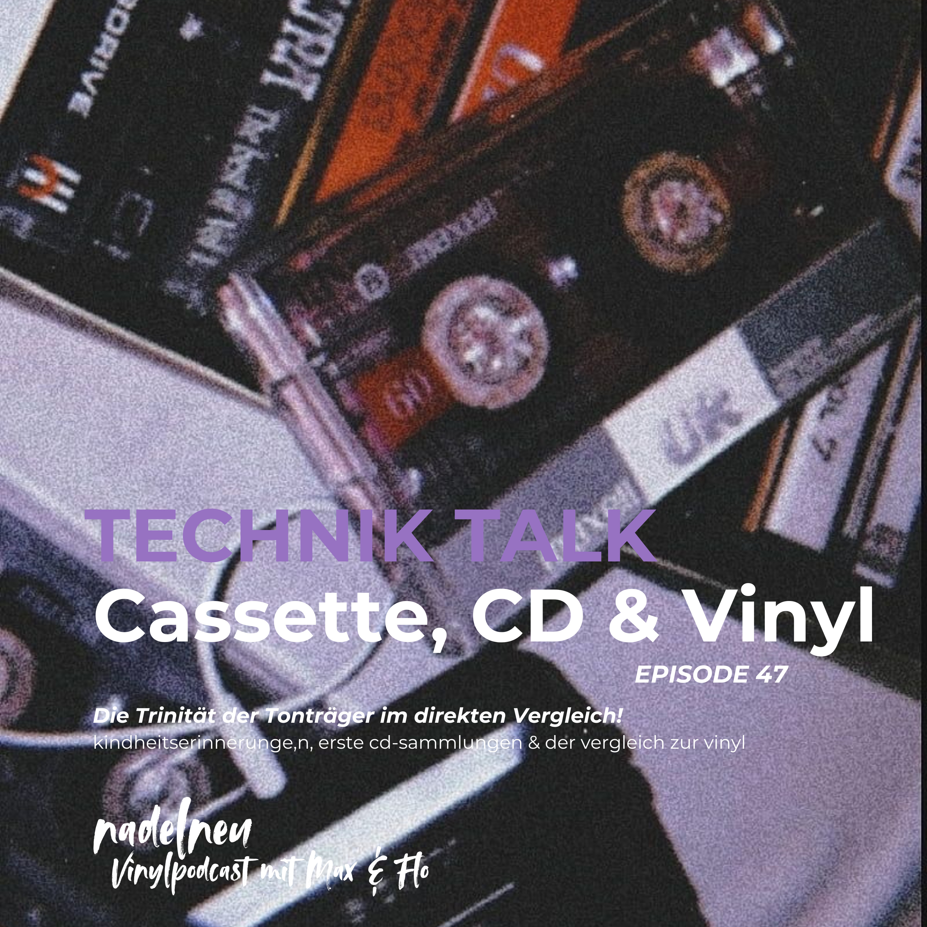 Folge 47 - Die Trinität der Tonträger: Vinyl, CD & Kassette  episode artwork