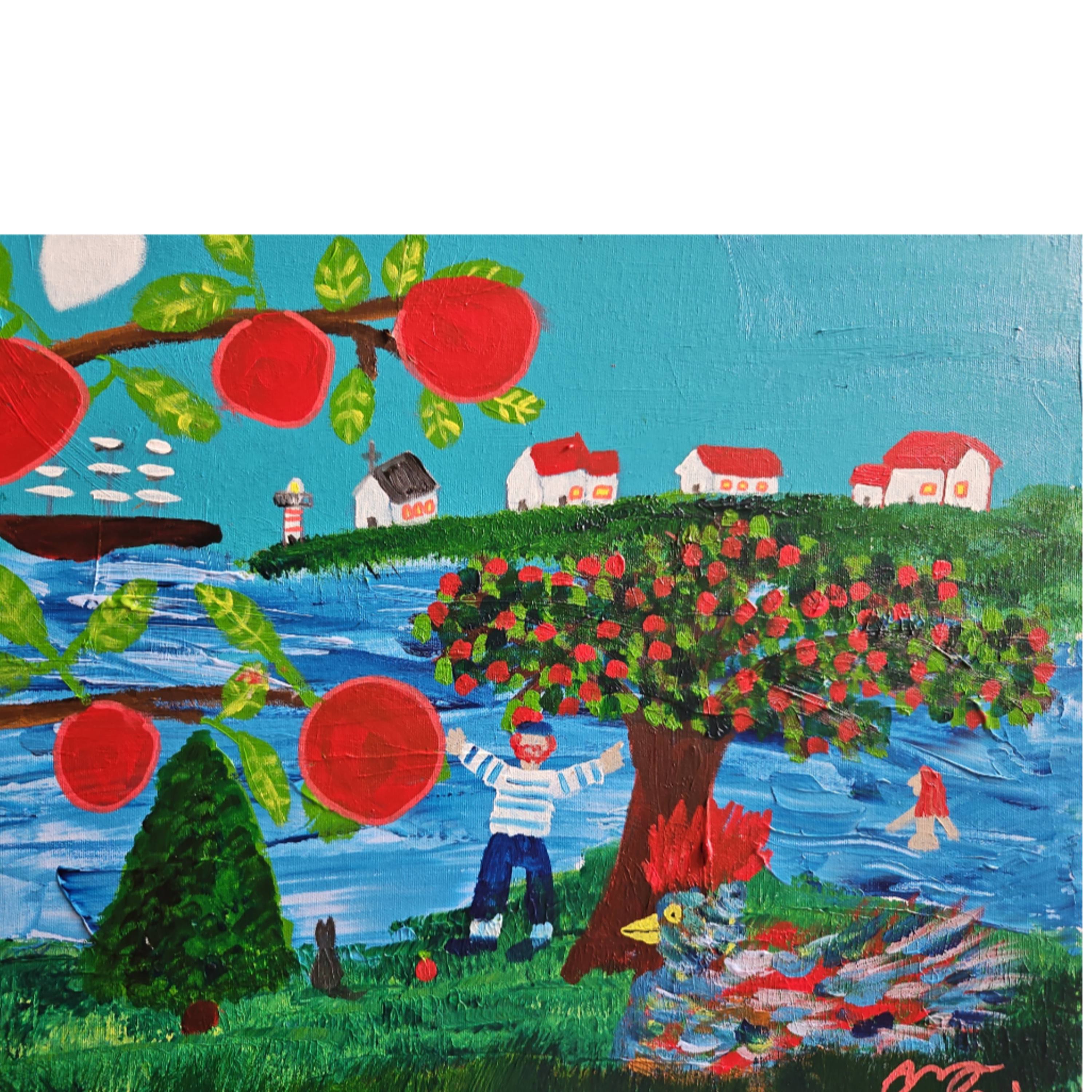 Le pommier des voeux du Fleuve Saint-Laurent