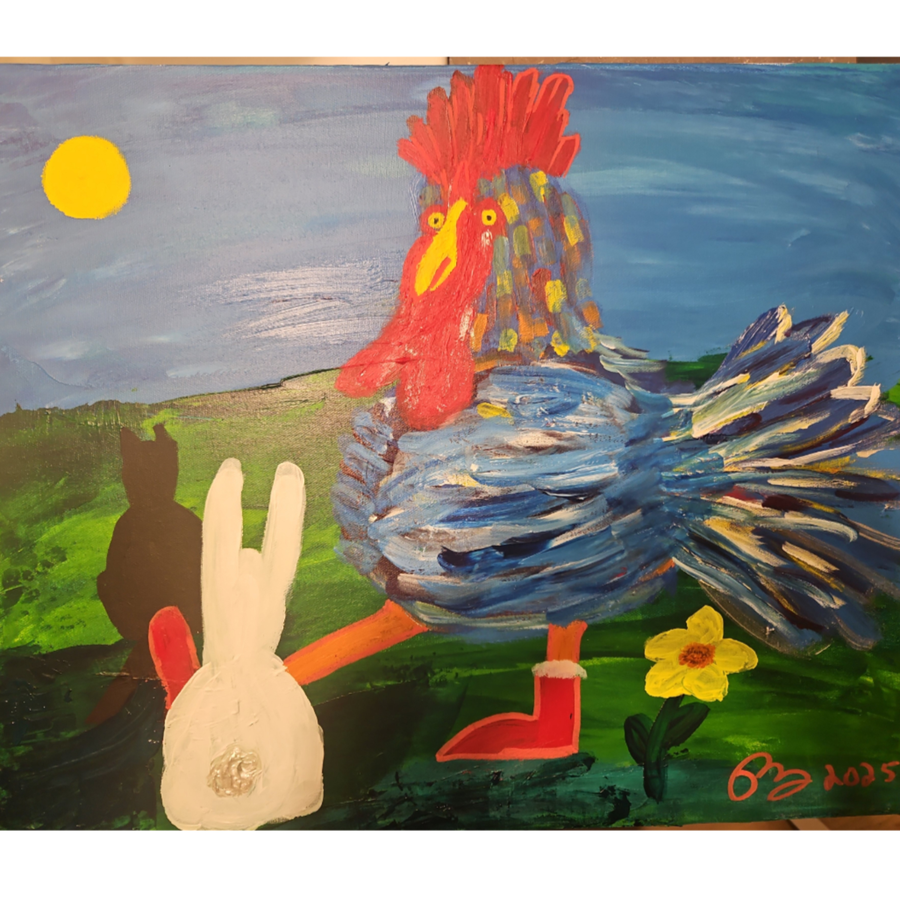 Charlie, Charlene and Jack the Cat