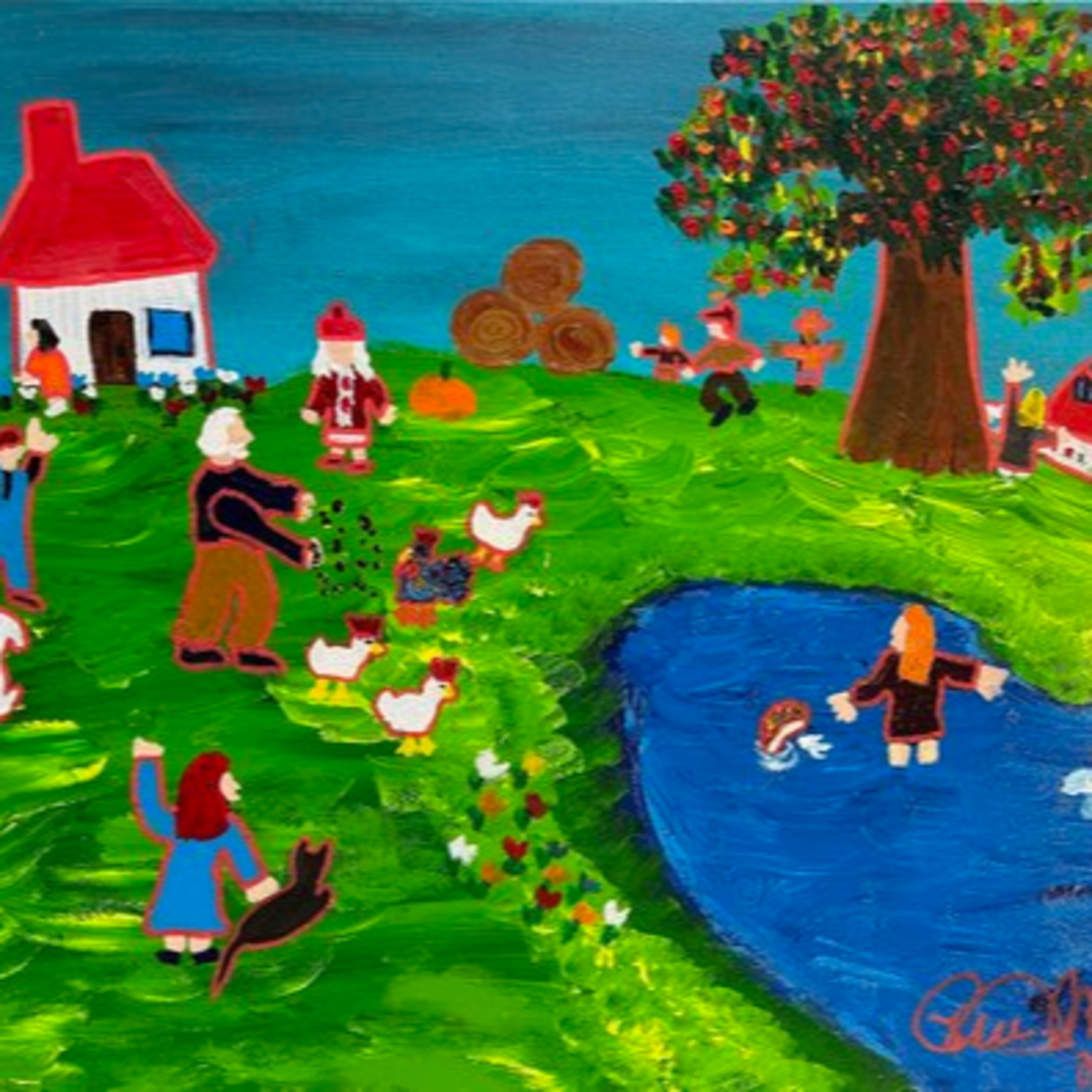 Pierre Martin Folk Art