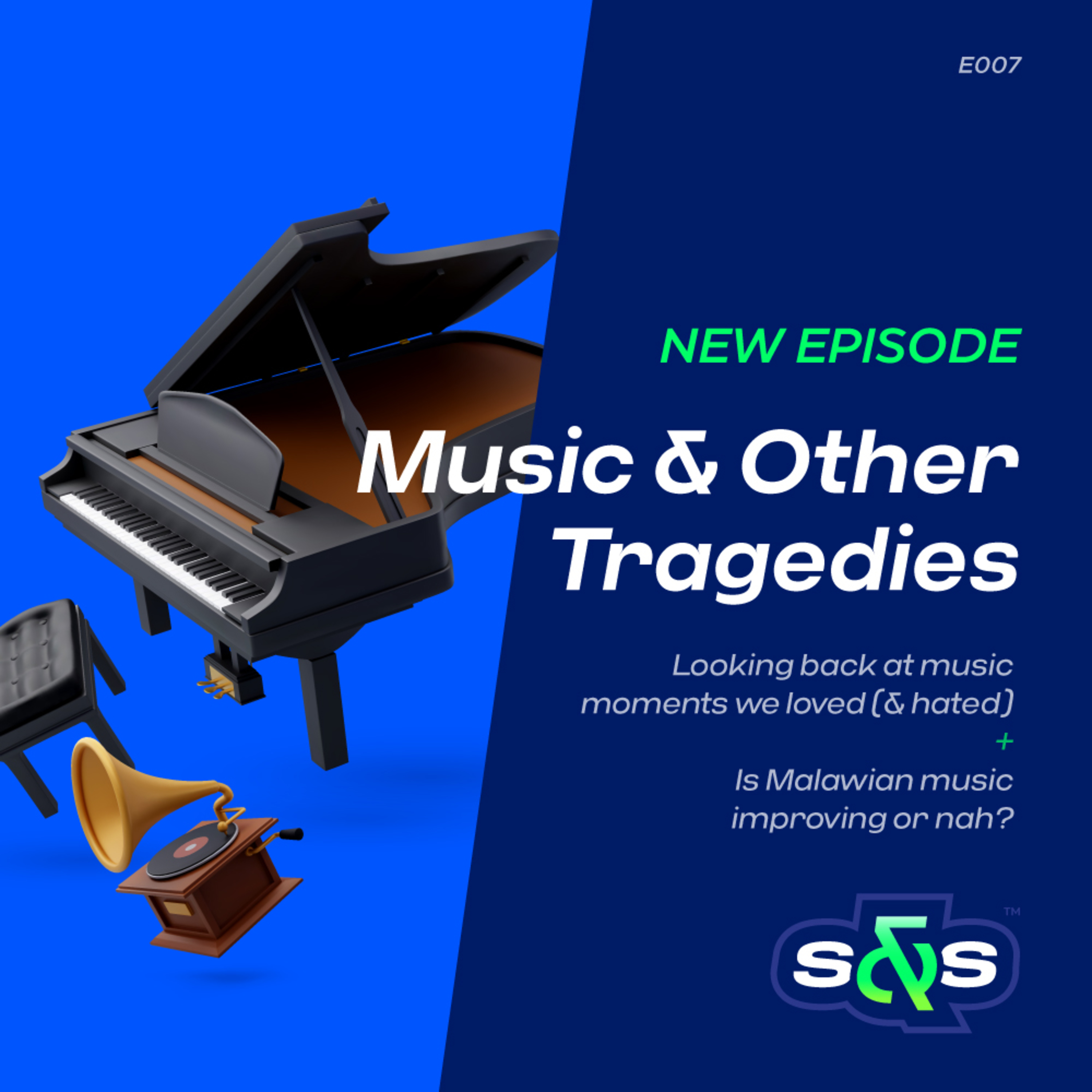 MUSIC AND OTHER TRAGEDIES | EP 007 | Shopped & Skewed Podcast episode artwork