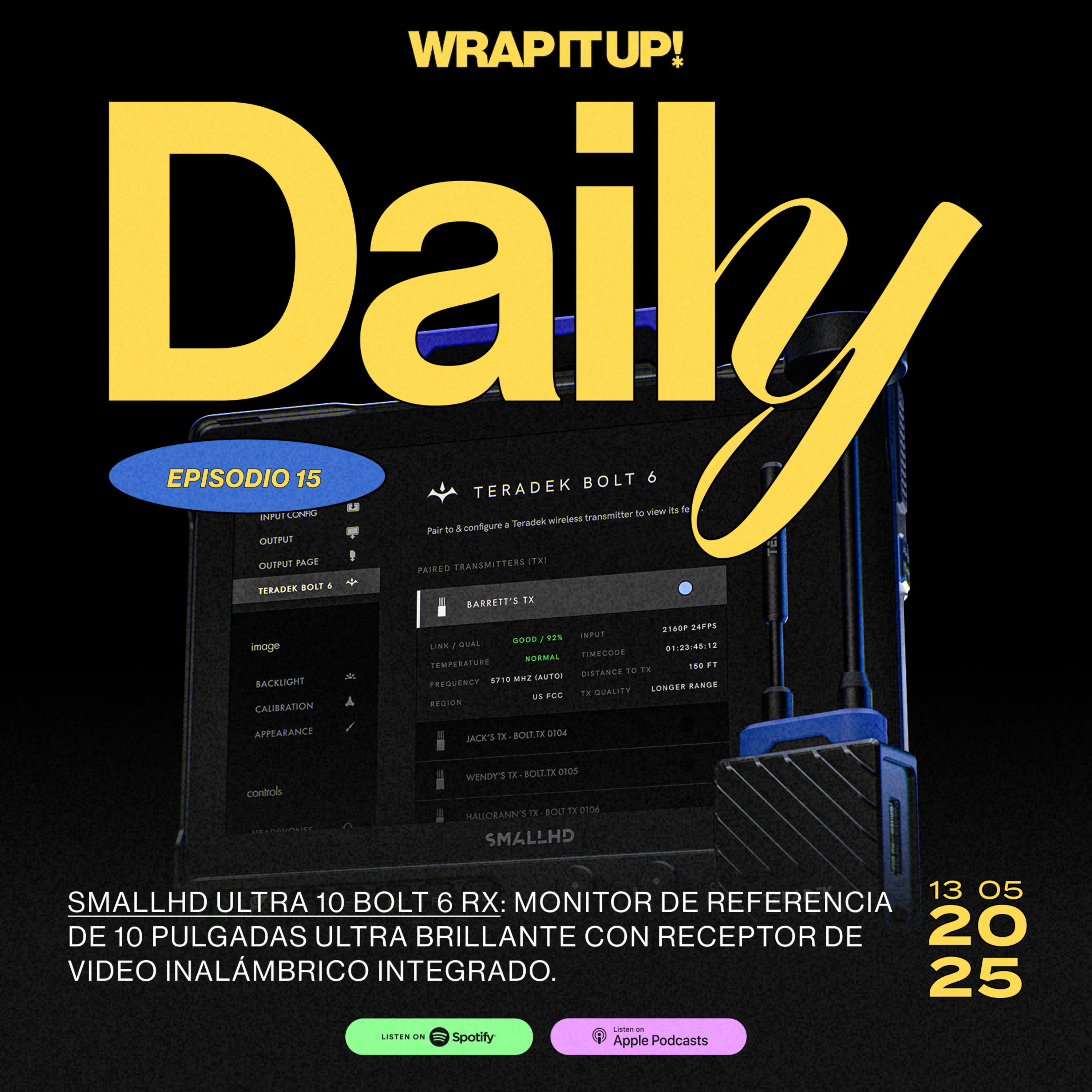 SmallHD Ultra 10 RX, Maxima MicroFocus, FX3a, Pearla 2.2.1 y más episode artwork