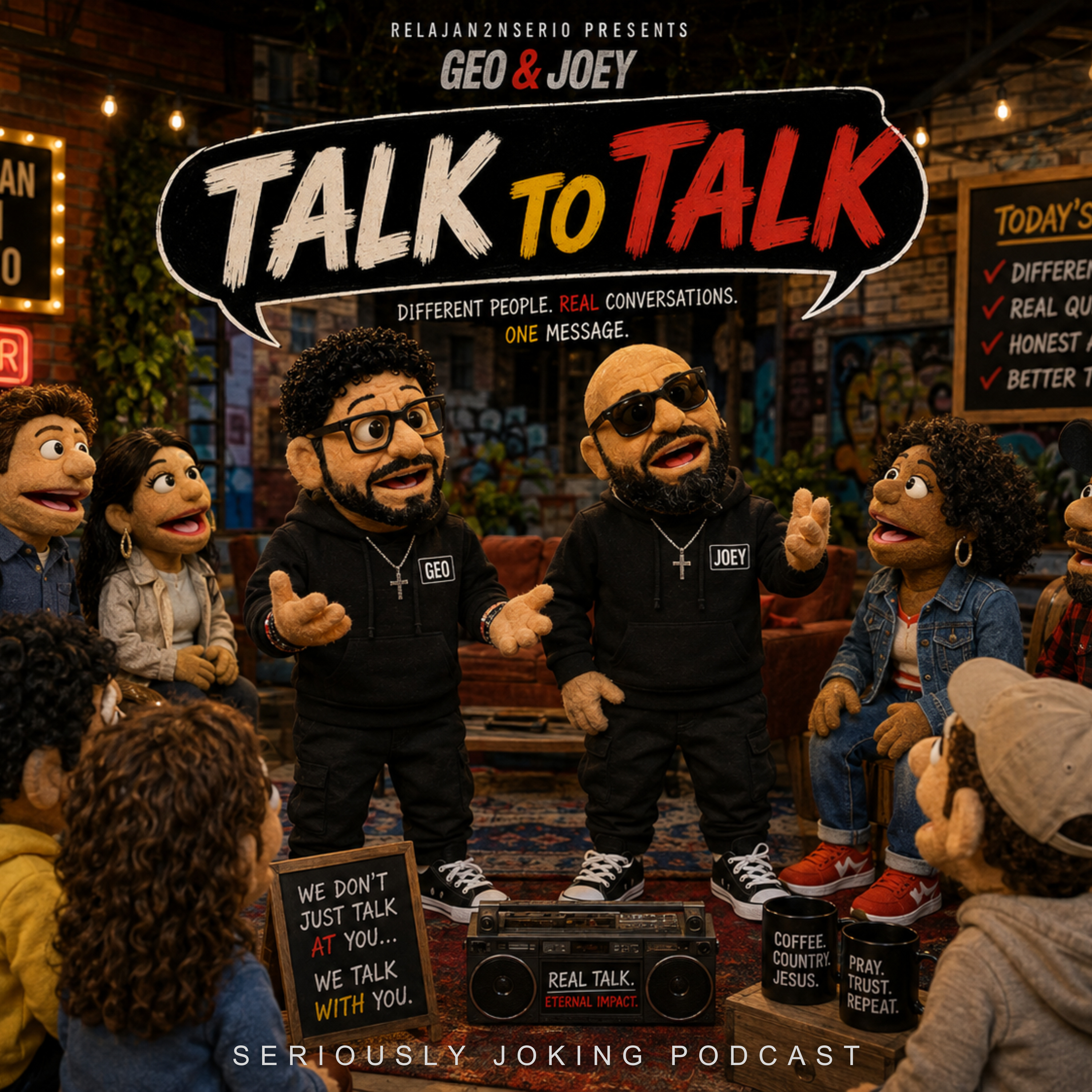 “TALK TO TALK” episode artwork