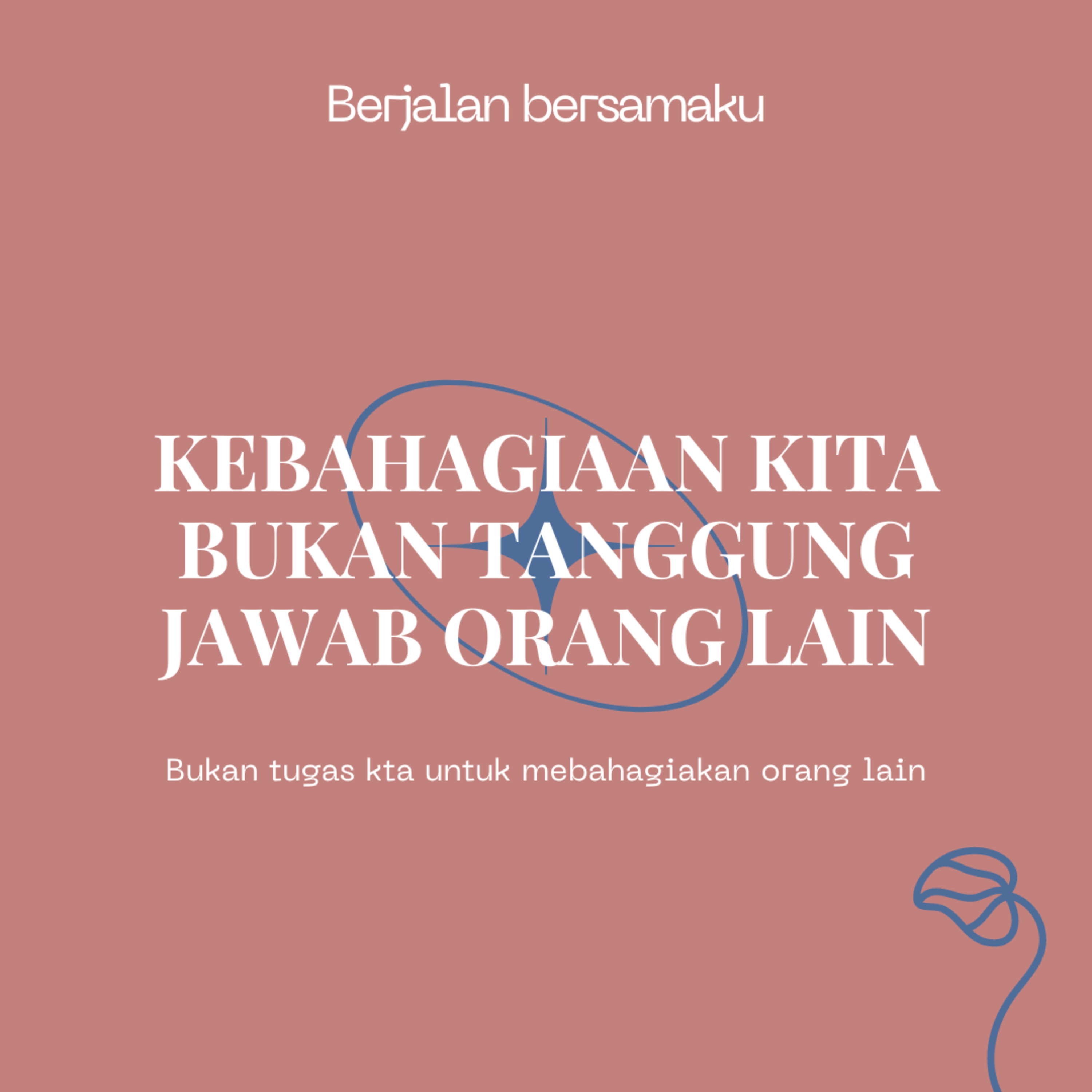 Berjalan Bersamaku