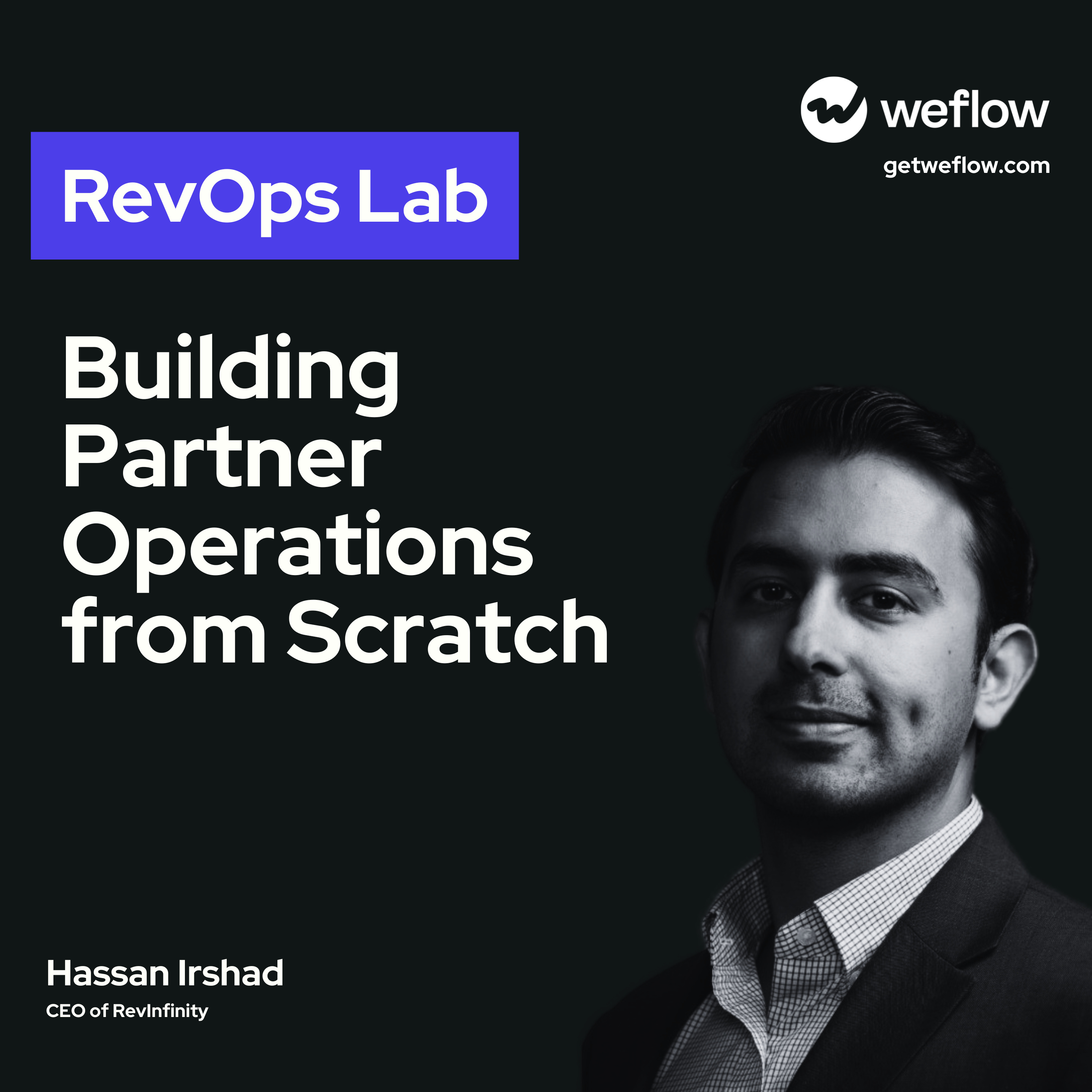 #77 Building Partner Operations from Scratch – with Hassan Irshad, CEO of RevInfinity episode artwork