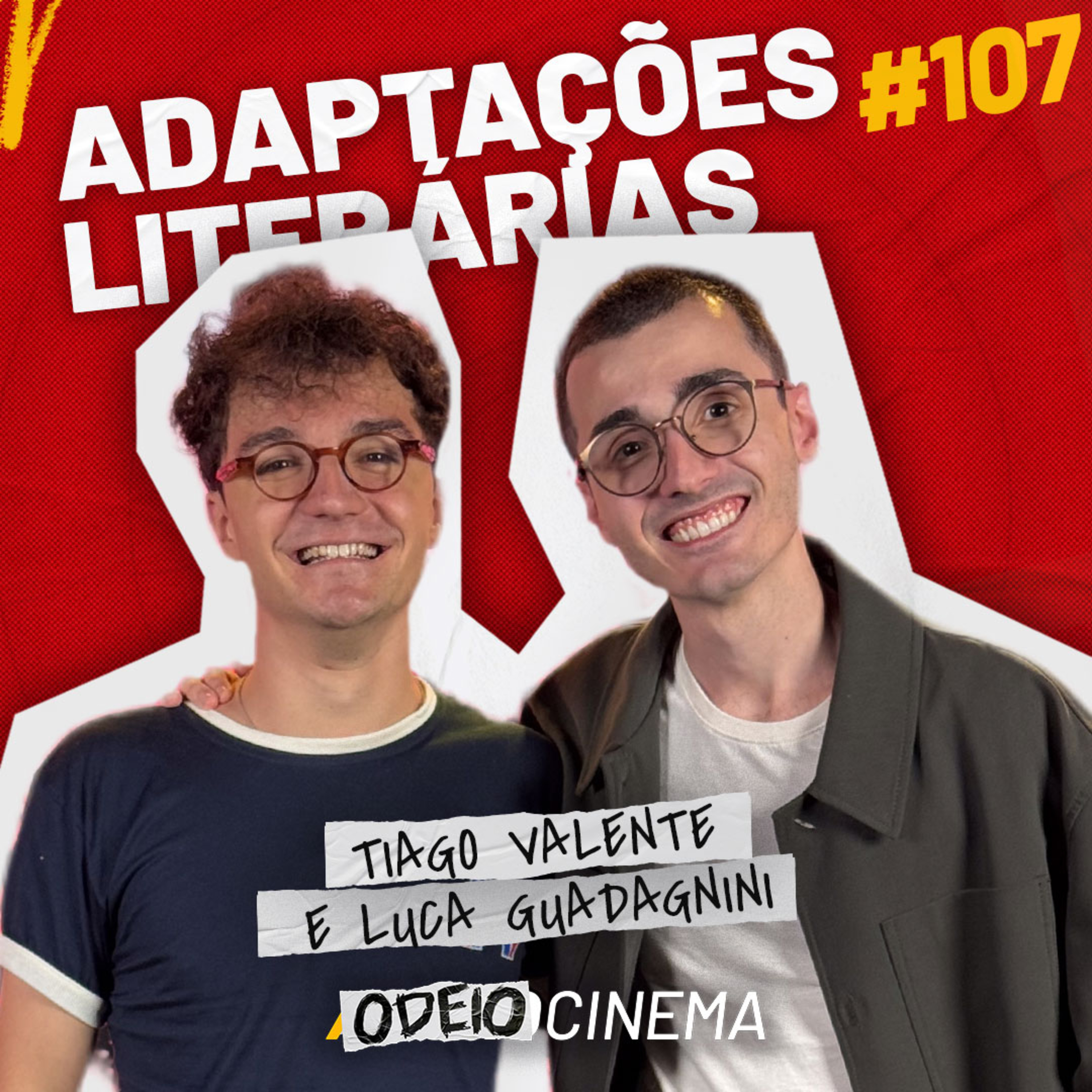 ADAPTAÇÕES LITERÁRIAS | ODEIOCINEMA #107 com Tiago Valente e Luca Guadagnini episode artwork