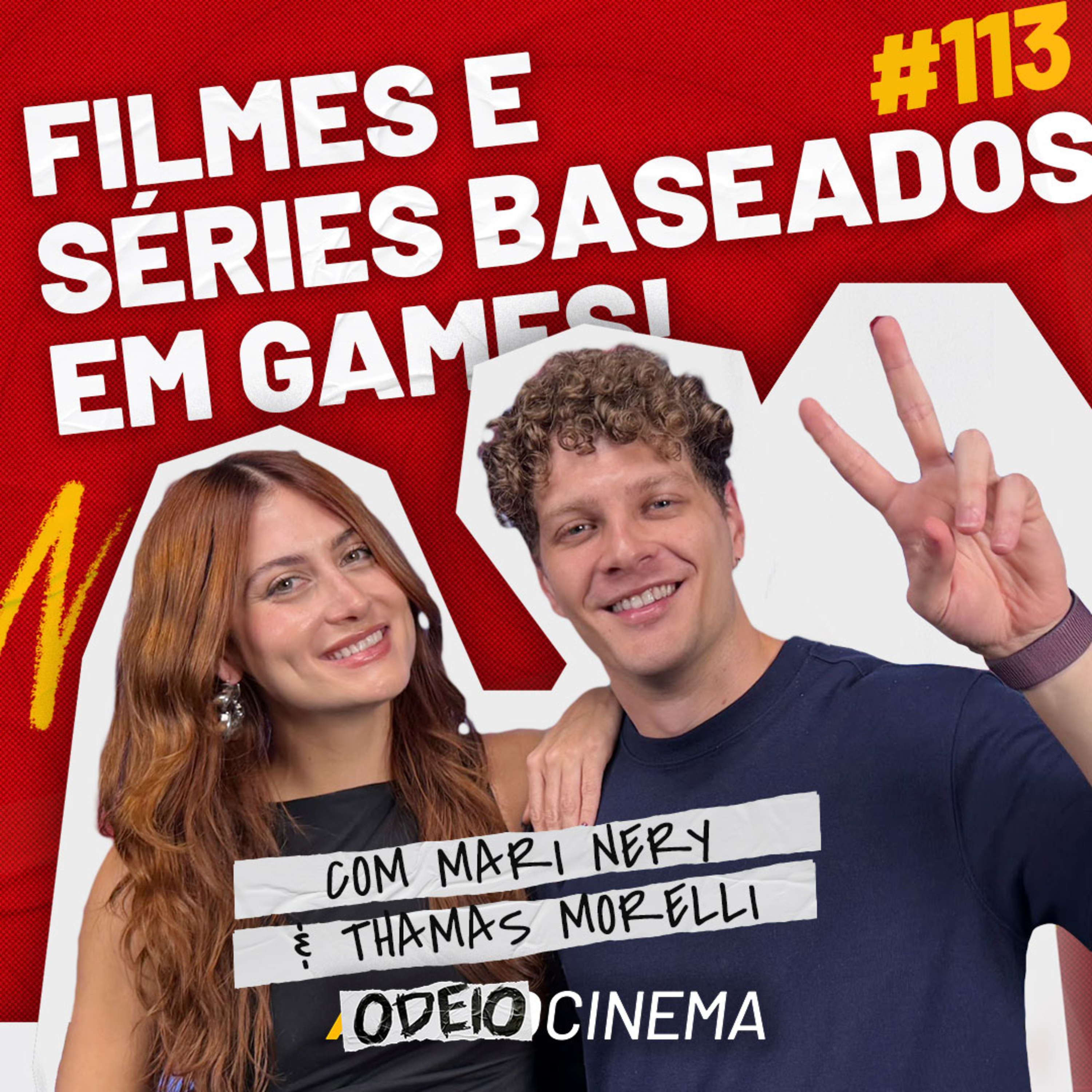 PRECISA? Adaptações de JOGOS para os CINEMAS | ODEIOCINEMA #113 com Mari Nery e Thamas Morelli