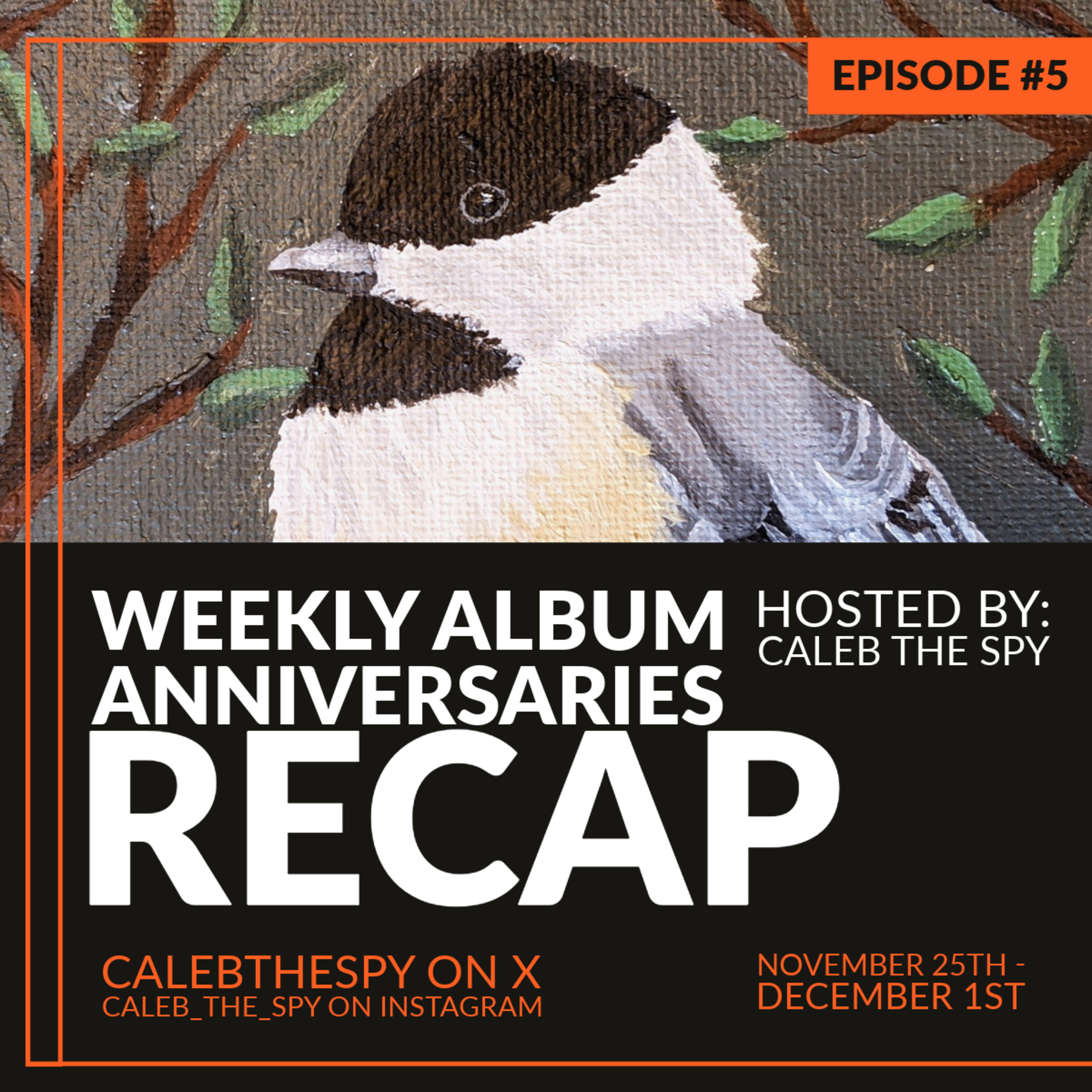 Episode 5: Album Anniversaries for the week of 11/25 - 12/1 episode artwork