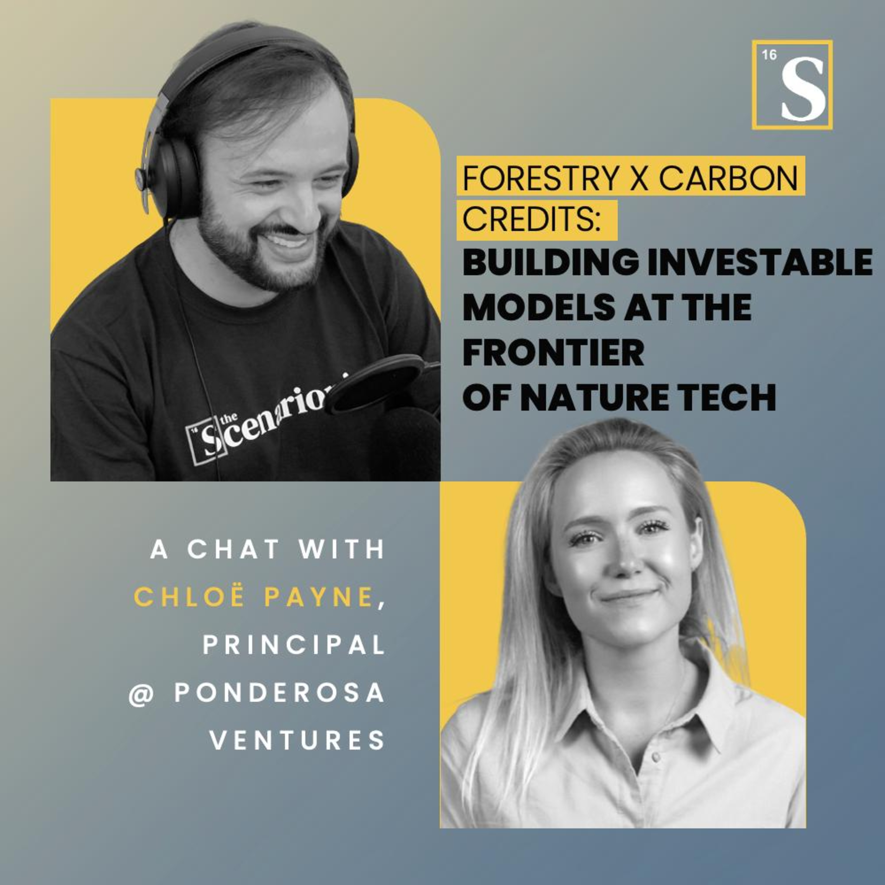 Forestry x Carbon Credits: Building Investable Models at the Frontier of Nature Tech. A chat with Chloë Payne, Principal @ Ponderosa Ventures