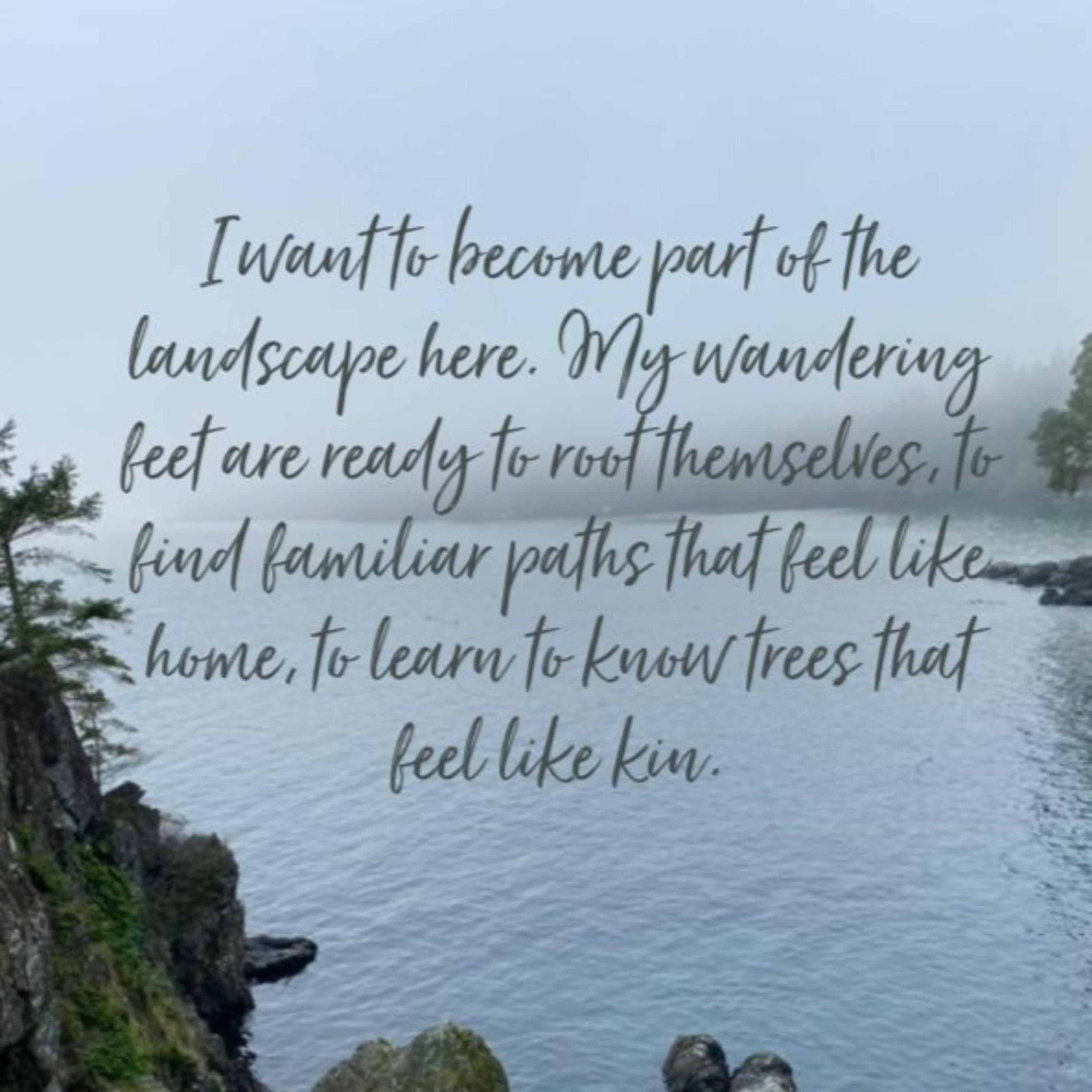 Becoming part of the landscape I Heather Plett episode artwork