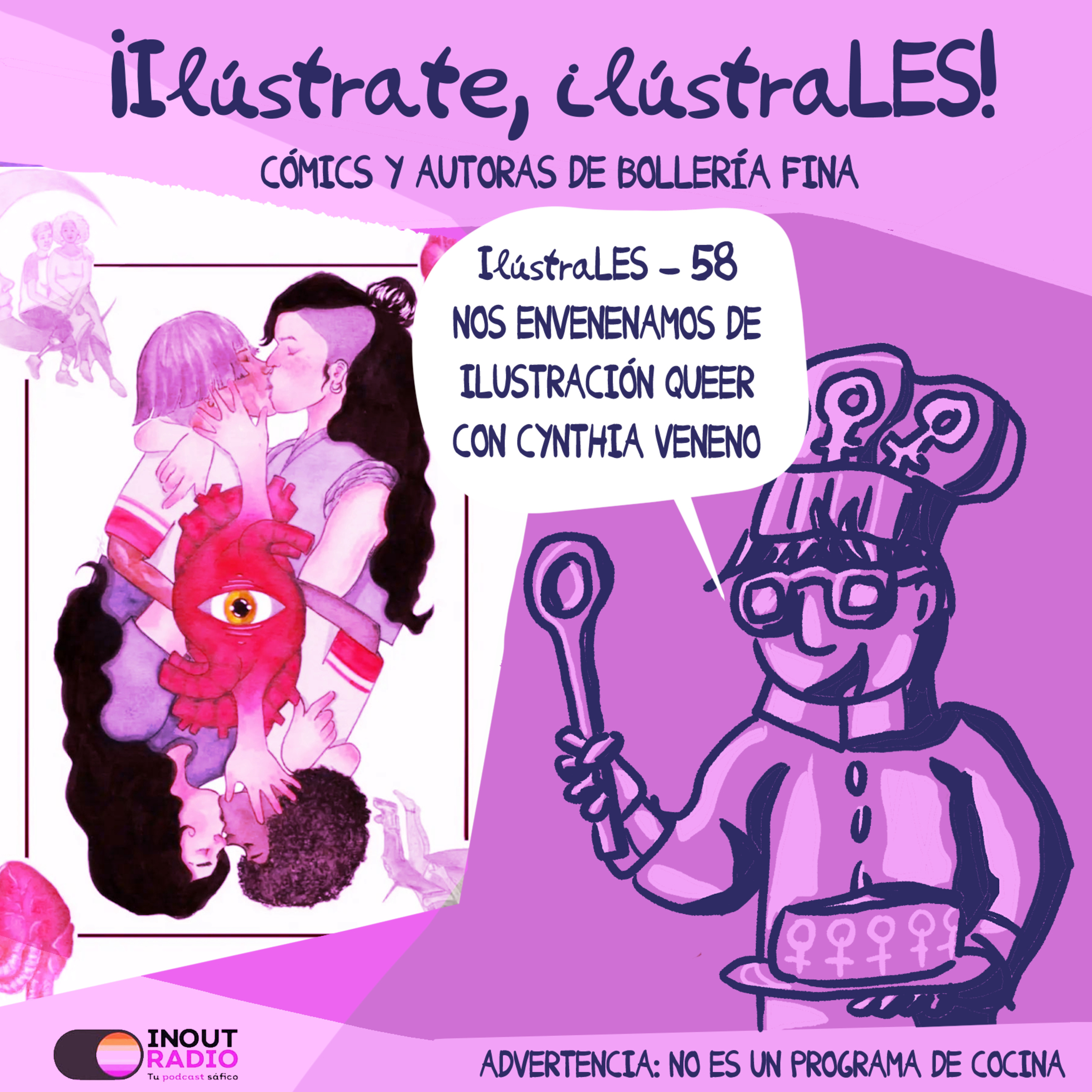 ¡Ilústrate, ilústraLES! Nos envenenamos de ilustración queer con Cynthia Veneno