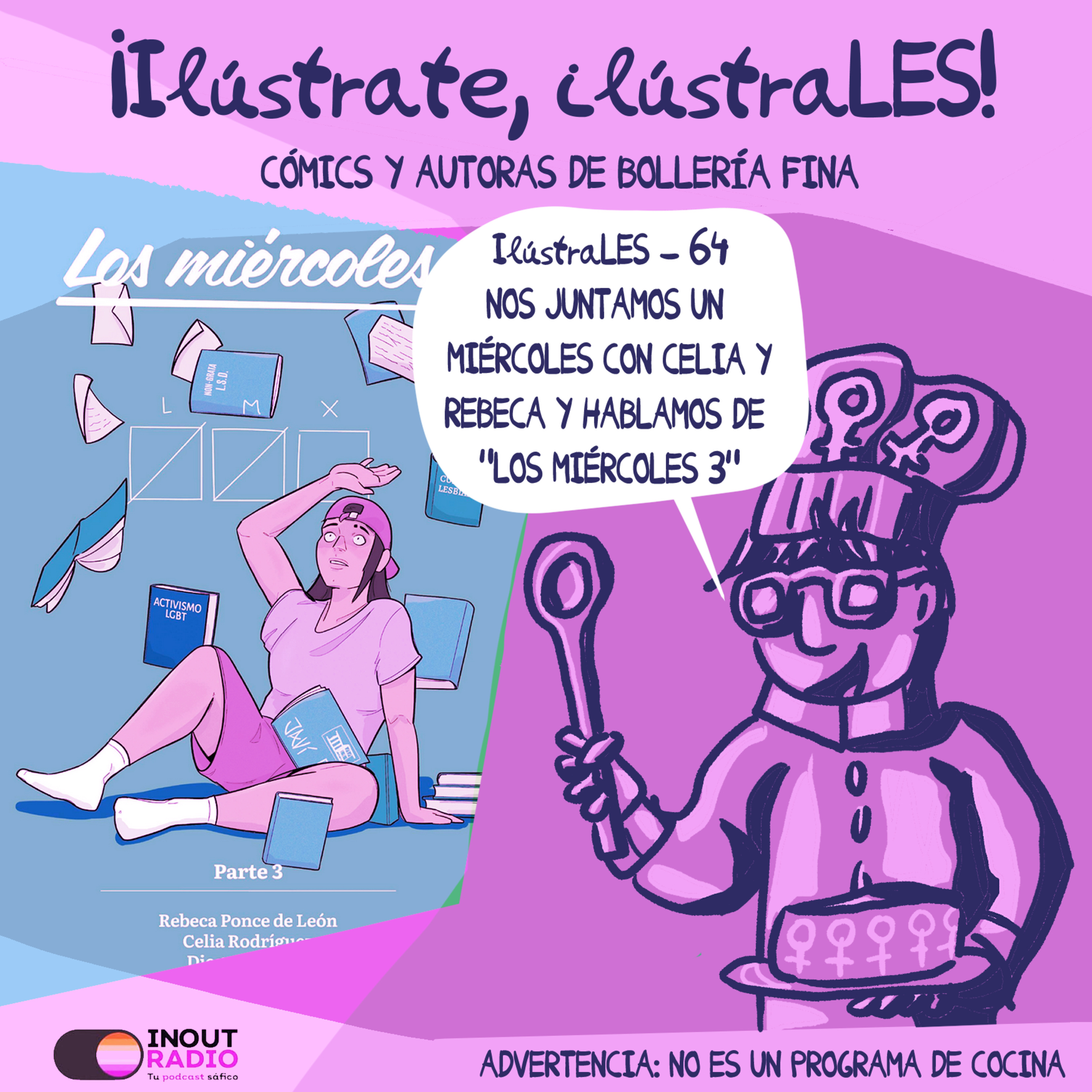 ¡Ilústrate, ilústraLES!: Nos juntamos un miércoles con Celia y Rebeca y hablamos de "Los miércoles 3"