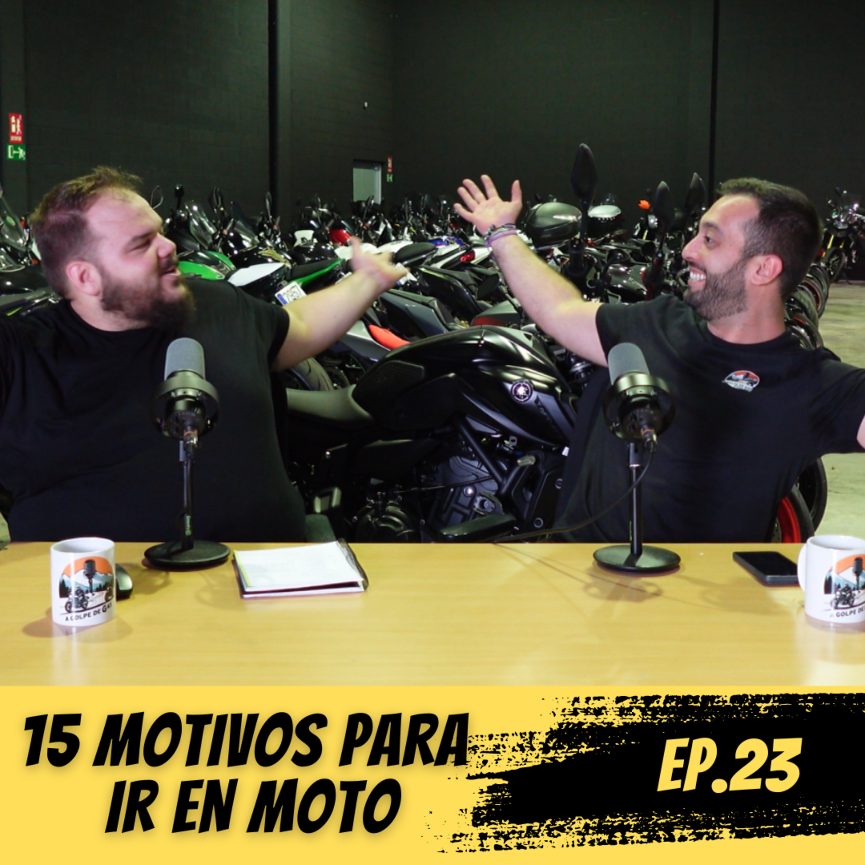  A Golpe de Gas #EP23 | 15 MOTIVOS PARA IR EN MOTO episode artwork
