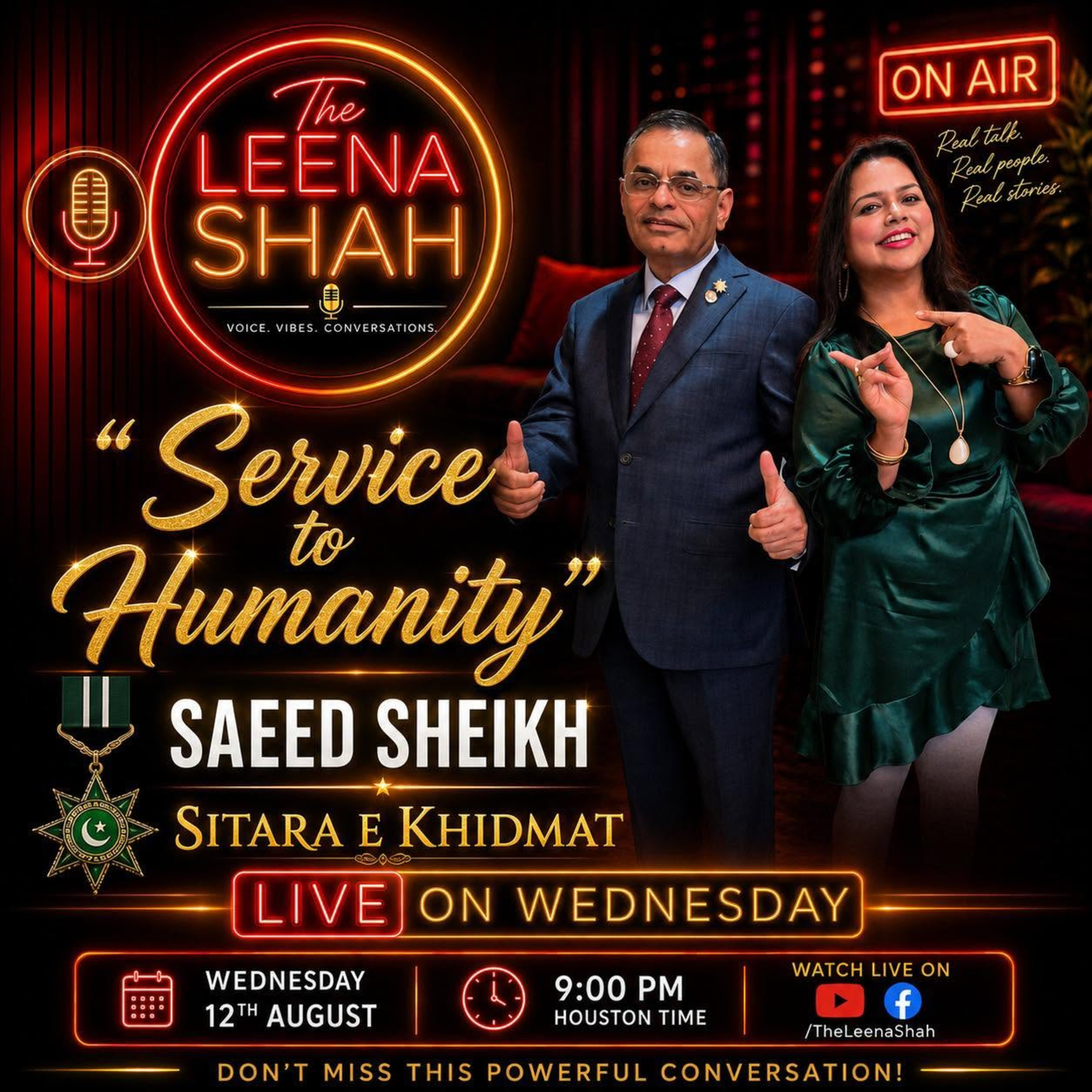 Service to Humanity with Saeed Sheikh  episode artwork