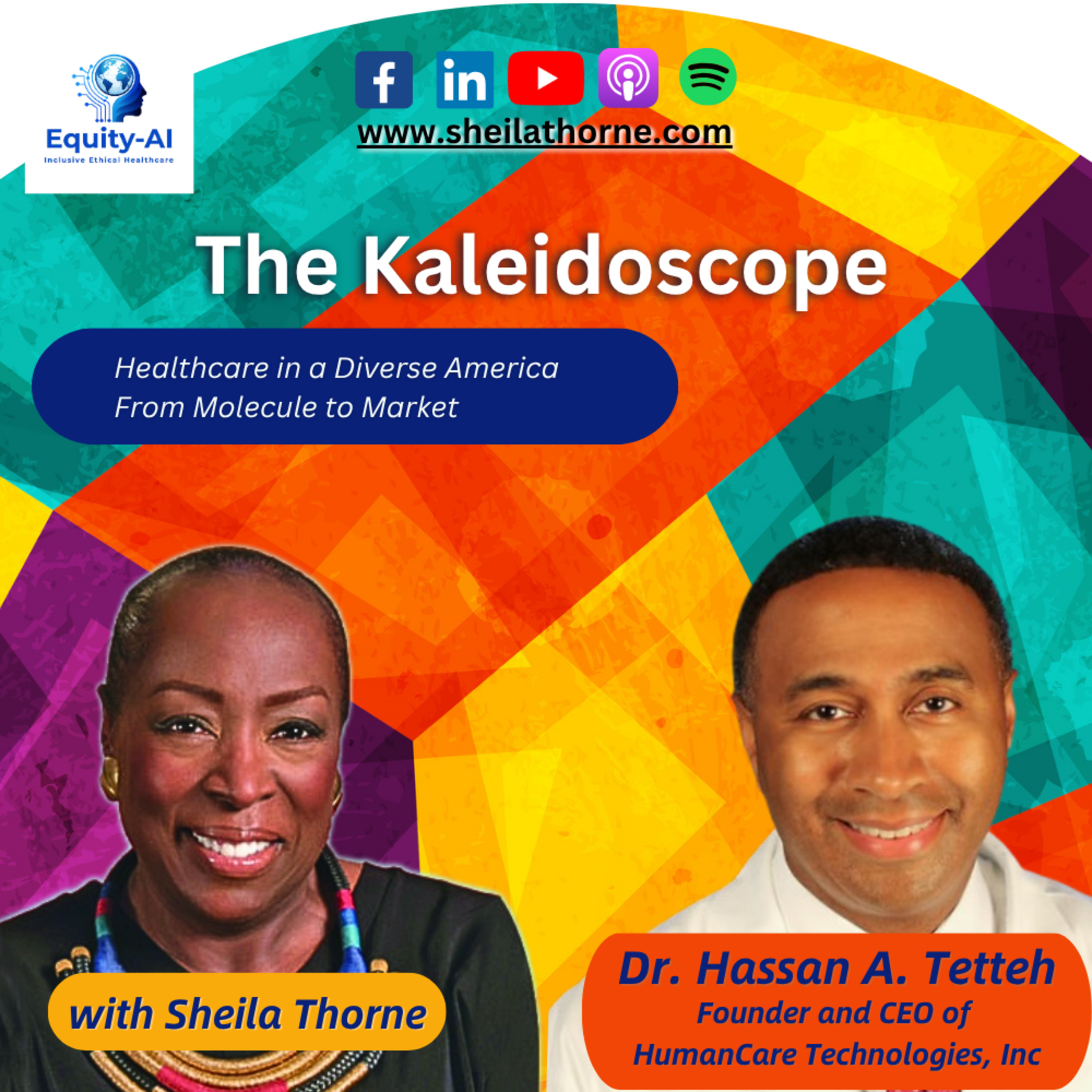 Healthcare AI Is Moving Fast—Equity Must Move Faster (The Kaleidoscope) with Dr. Hassan Tetteh episode artwork