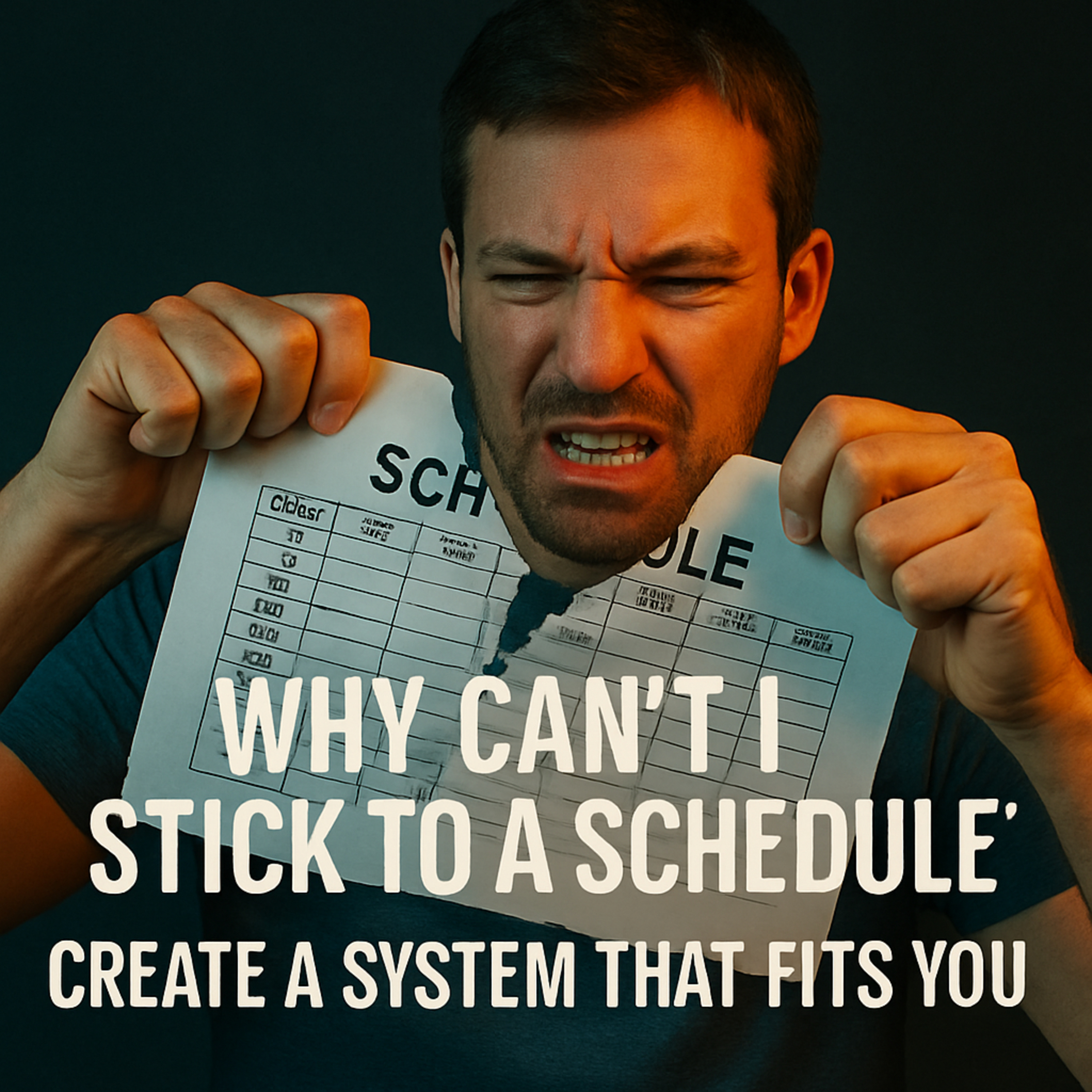 Why Can’t I Stick to a Schedule? Create a System That Fits You episode artwork